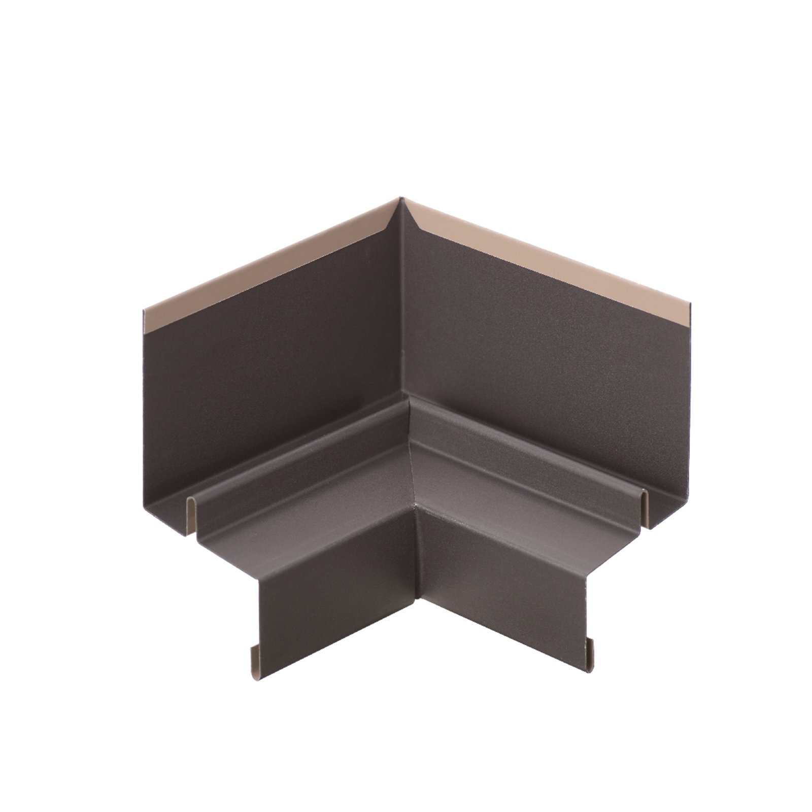 CSR Cemintel 85 x 85mm Charcoal Vertical Control Joint Internal Corner