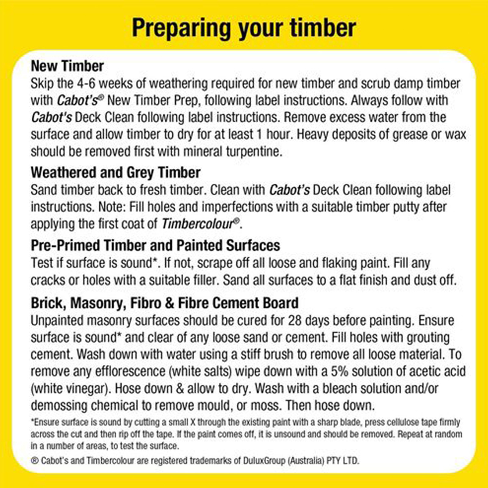 Cabot's 4L White Timbercolour Deck And Exterior Paint - 4L 3 Cabot's 4L White Timbercolour Deck And Exterior Paint - 4L