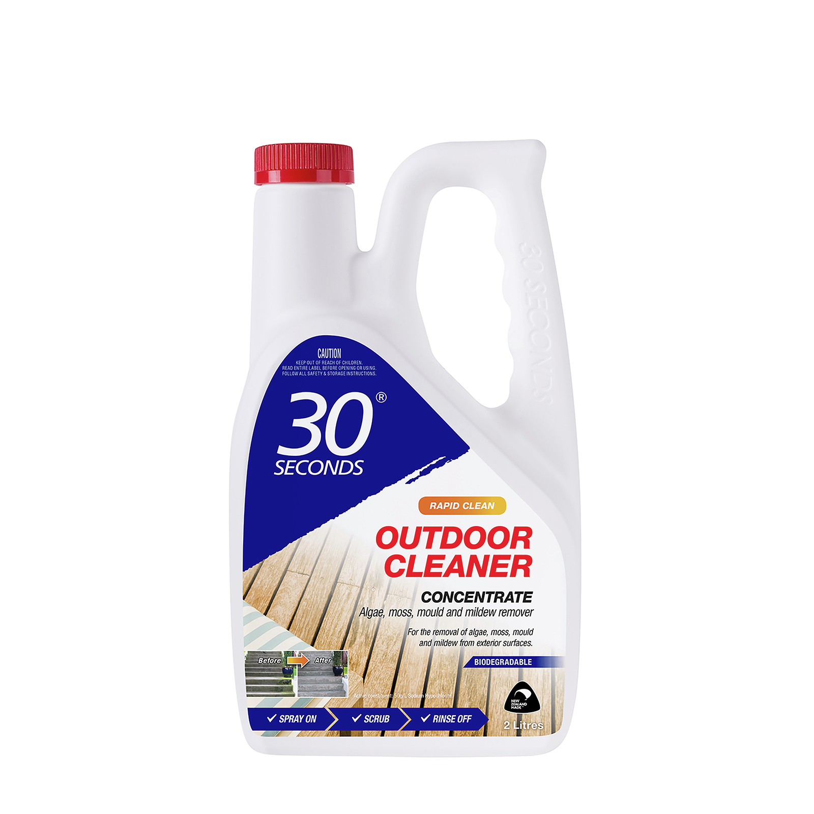 30 Seconds 2L Outdoor Cleaner Concentrate