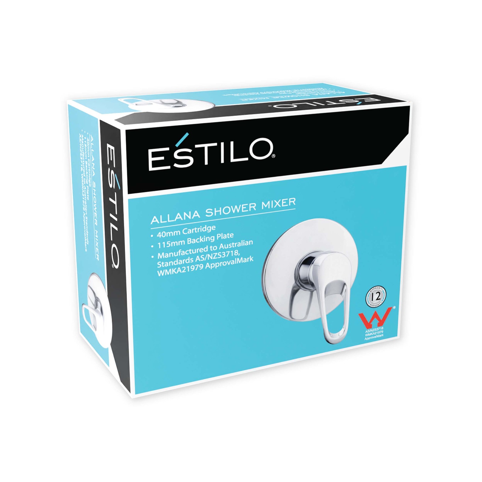 Estilo 40mm Allana Shower Mixer