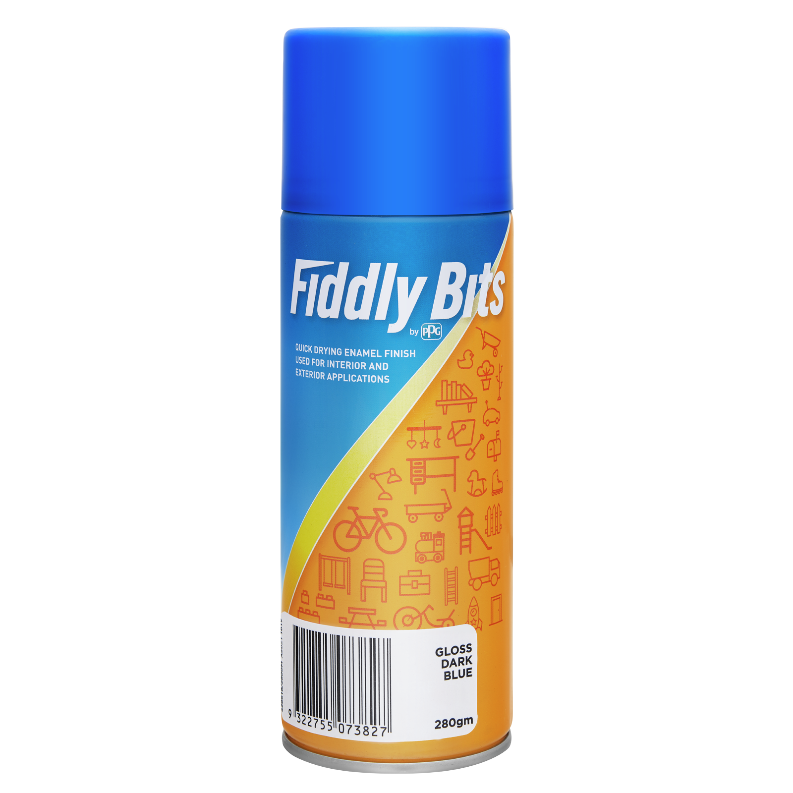 Fiddly Bits 280g Gloss Dark Blue Spray Paint - Dark Blue
