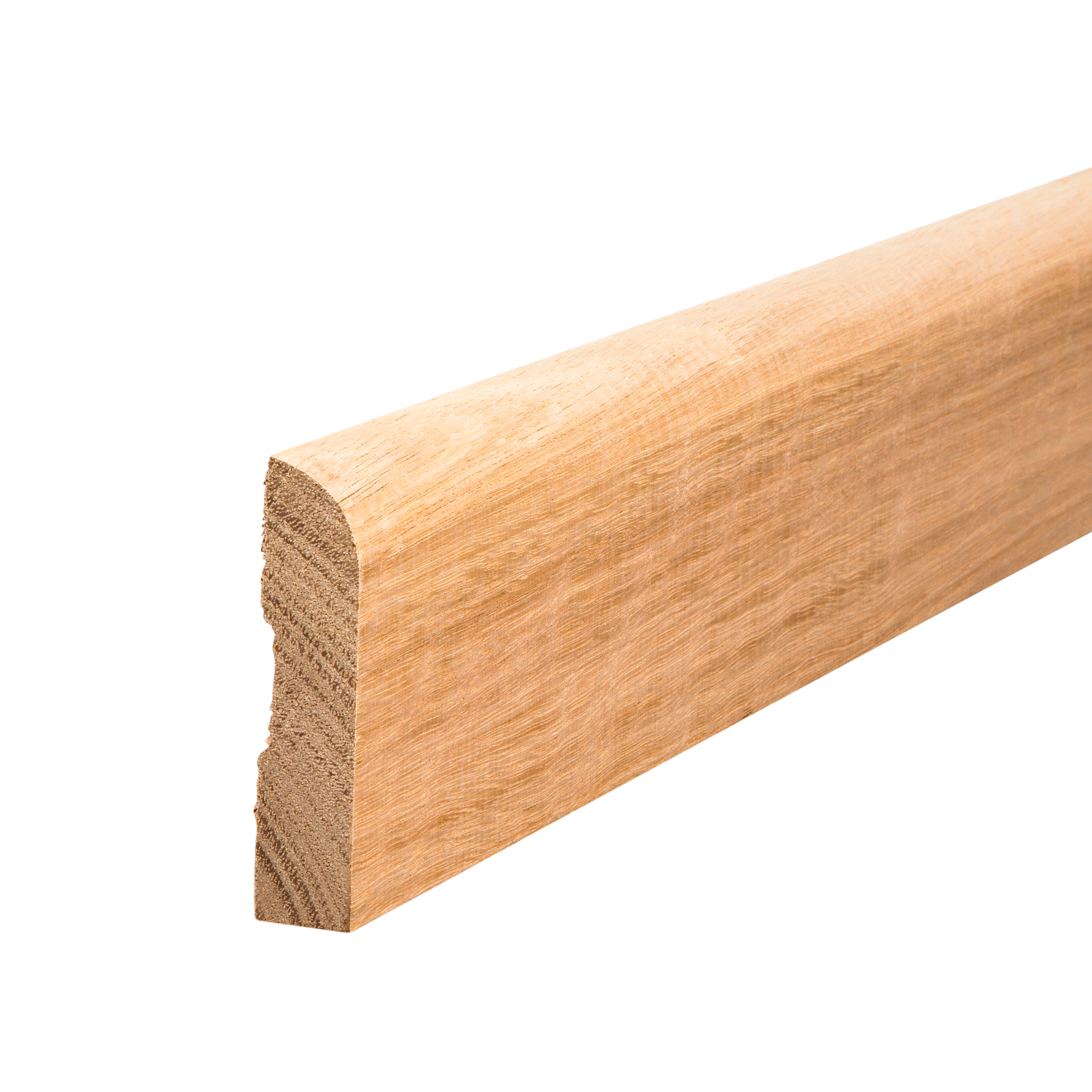 85 x 19mm 2.4m Moulding Tasmanian Oak Bullnose Select