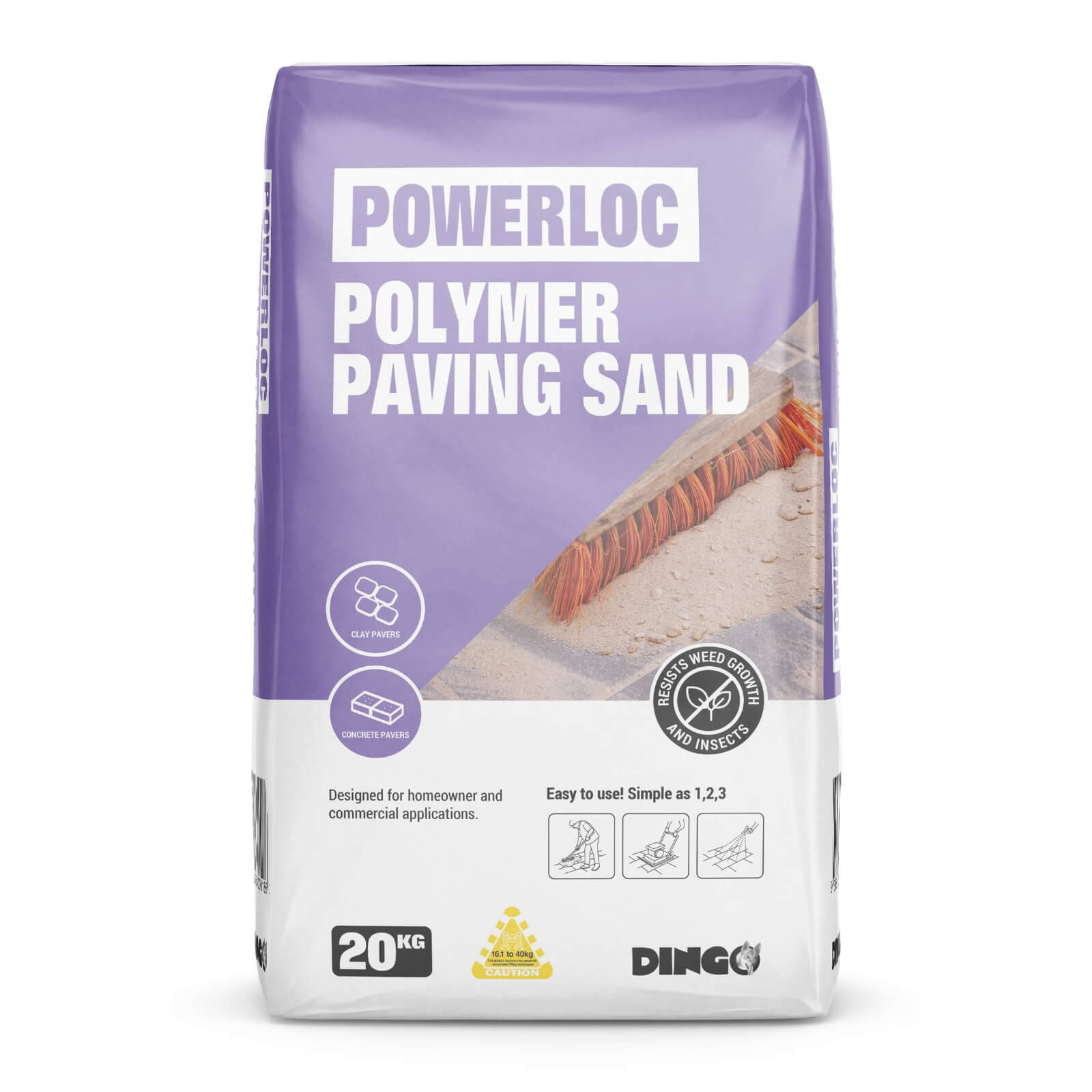 Dingo 20kg Powerloc Polymer Paving Sand