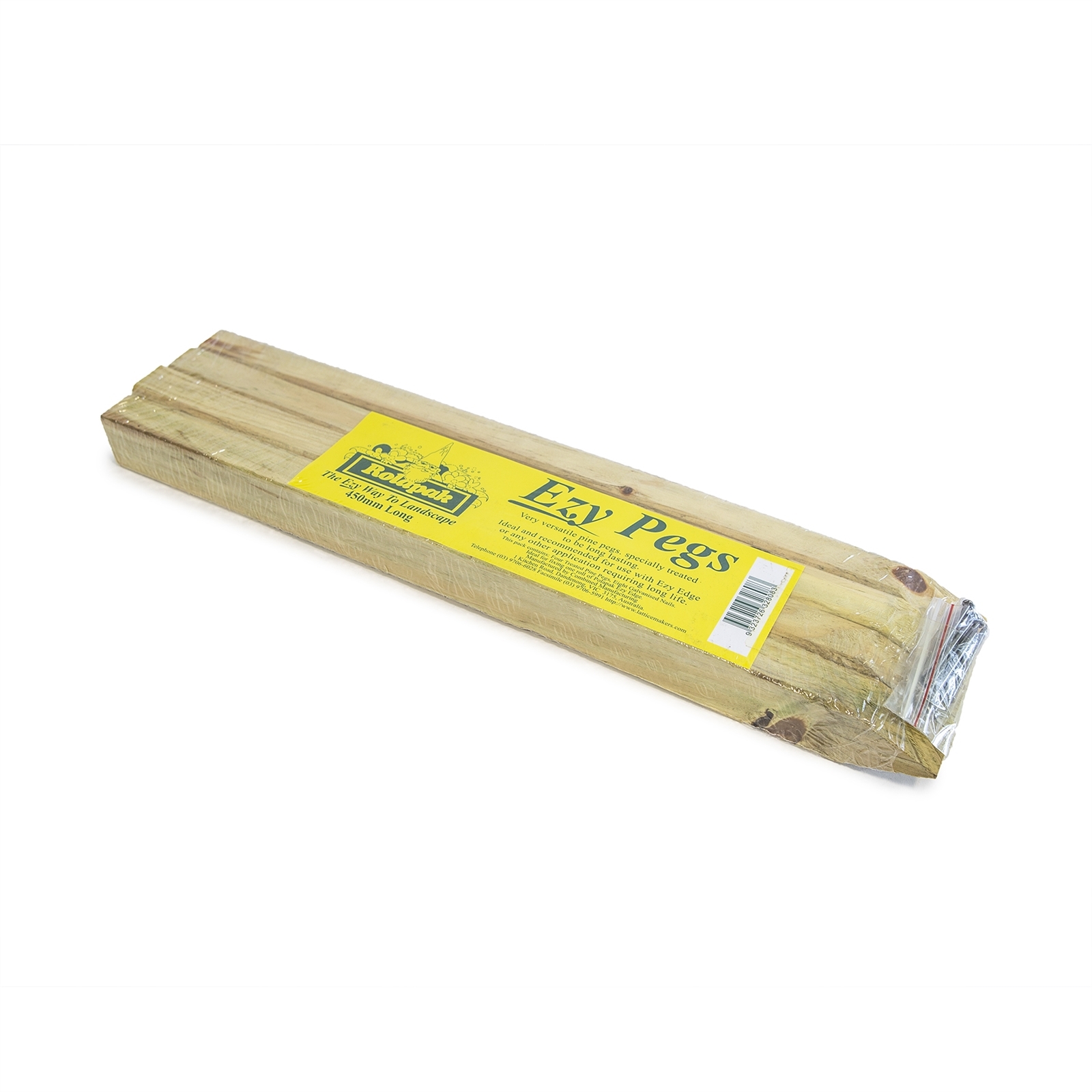 Rola Pak 450mm Timber Ezy Peg - 4 Pack