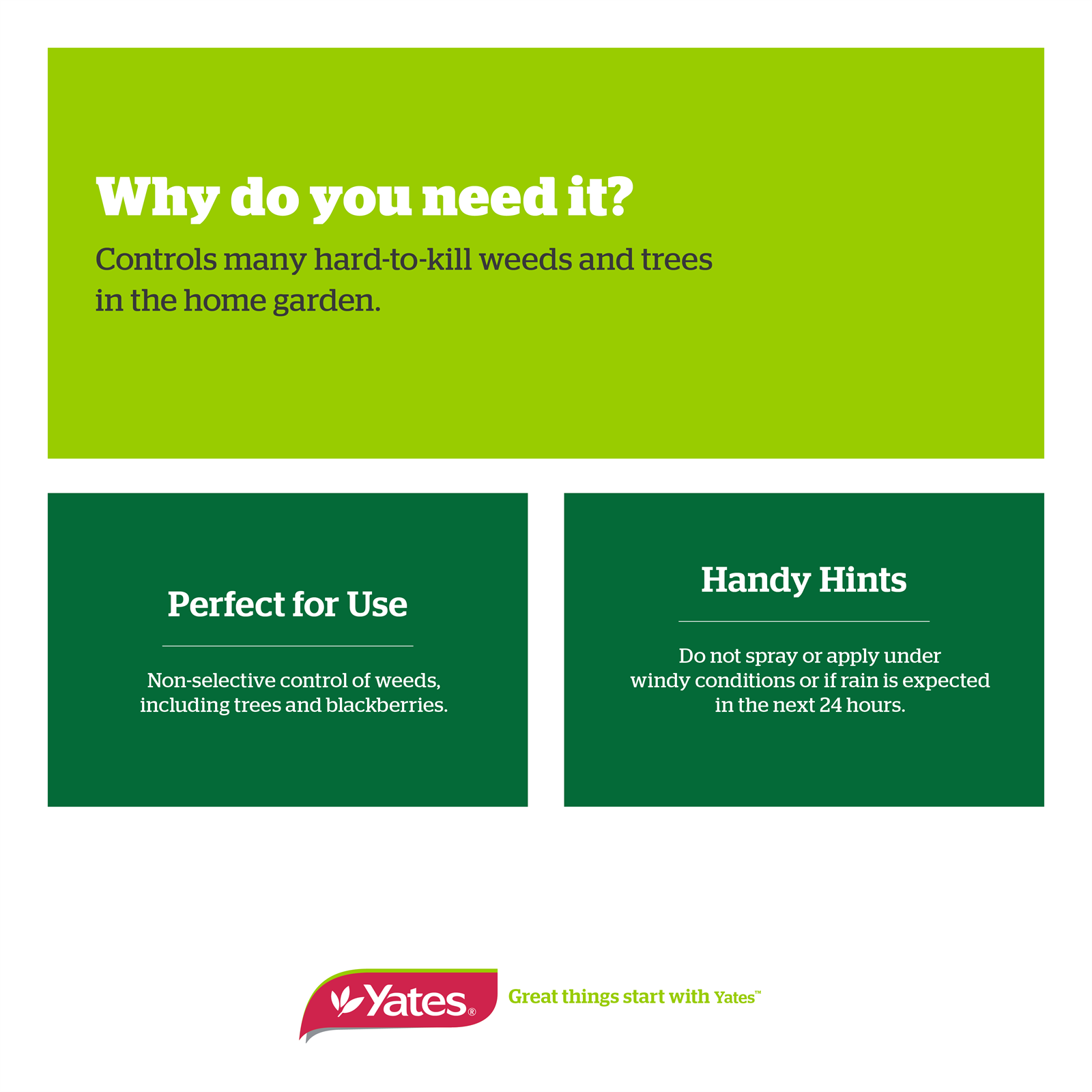 Yates 250ml Tree And Blackberry Weed Killer Concentrate