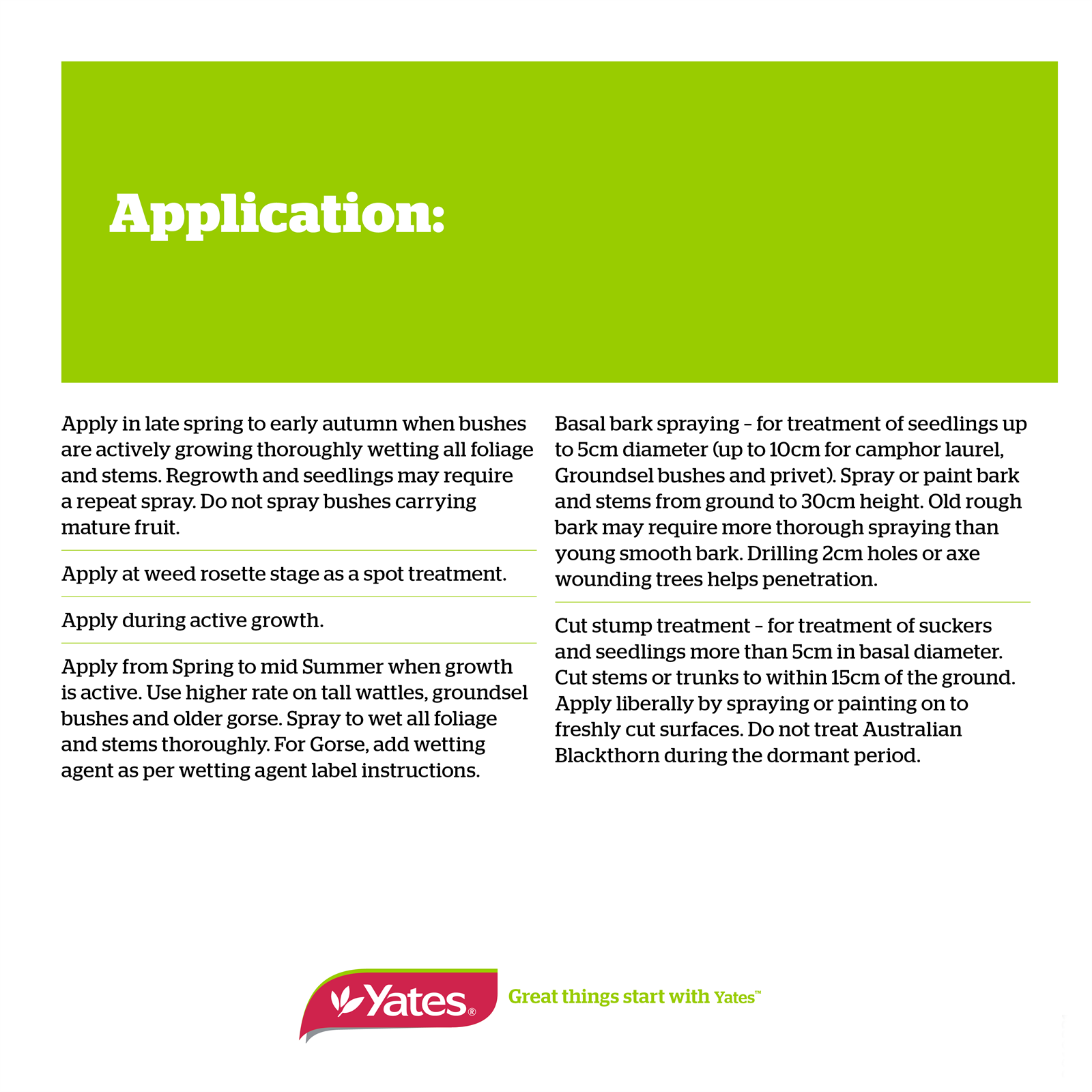 Yates 250ml Tree And Blackberry Weed Killer Concentrate 4 Yates 250ml Tree And Blackberry Weed Killer Concentrate