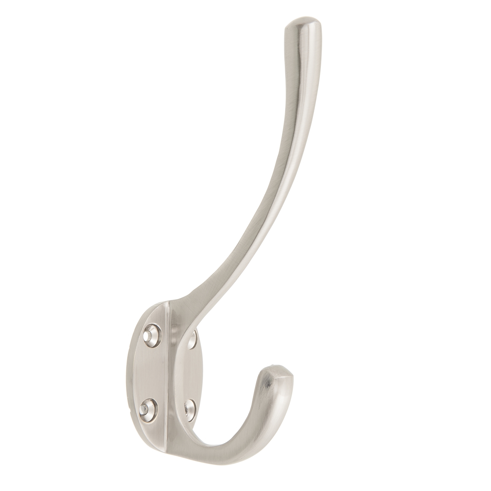 Zenith 135mm Brushed Nickel Round Robe Hook