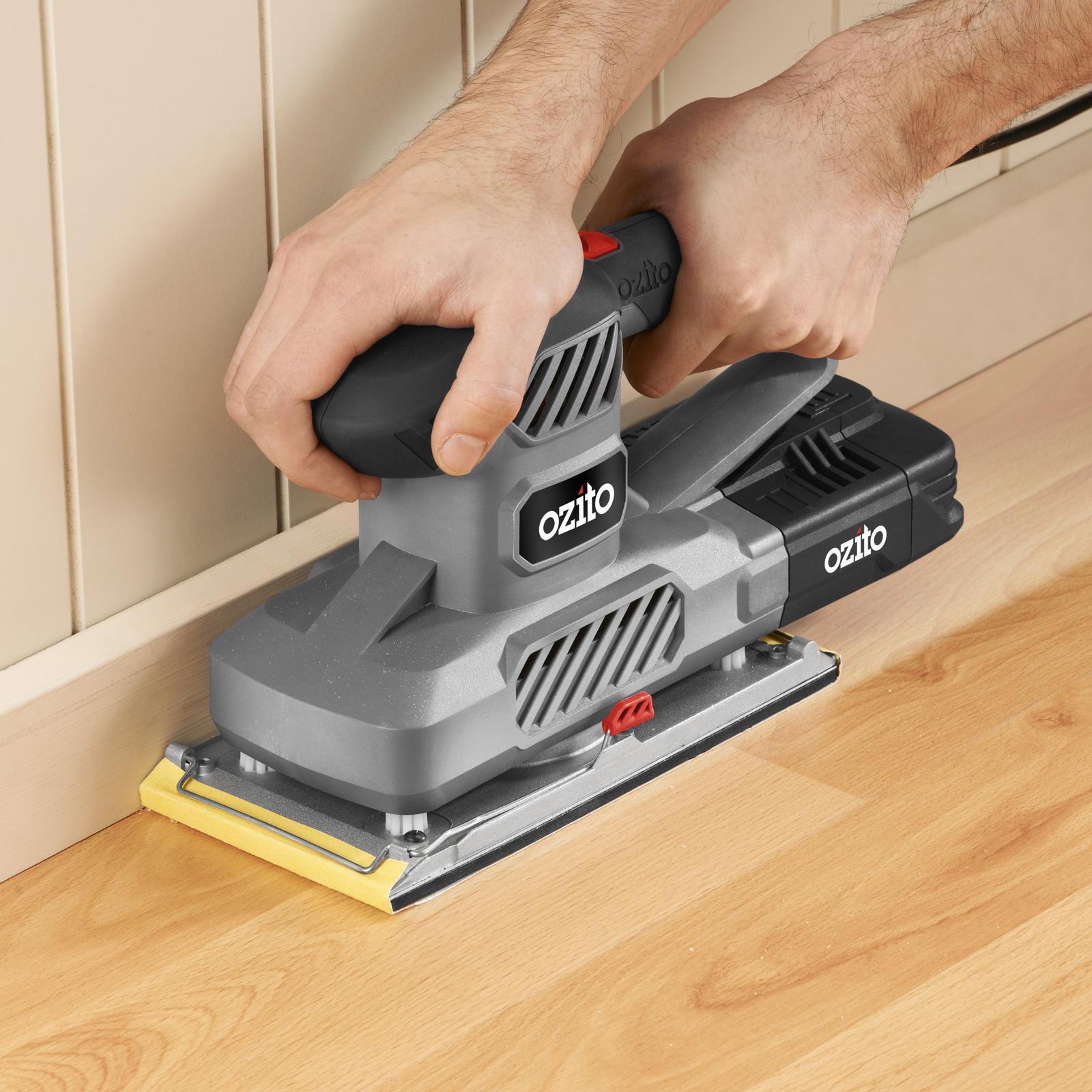 Ozito 350W 1/2 Sheet Orbital Sander 4 Ozito 350W 1/2 Sheet Orbital Sander