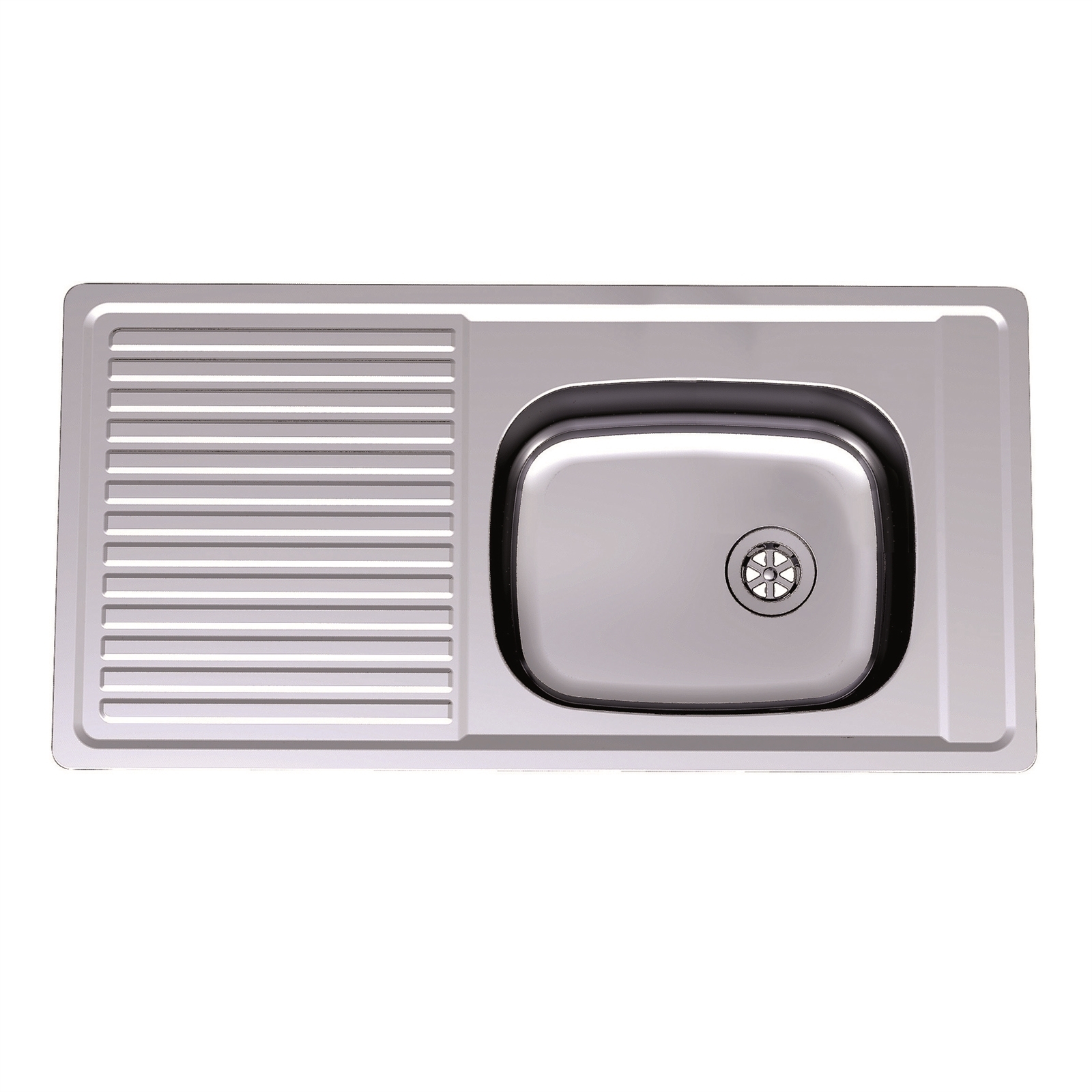 Clark Benchmark 1 Right Hand Bowl Stainless Steel Sink NTH