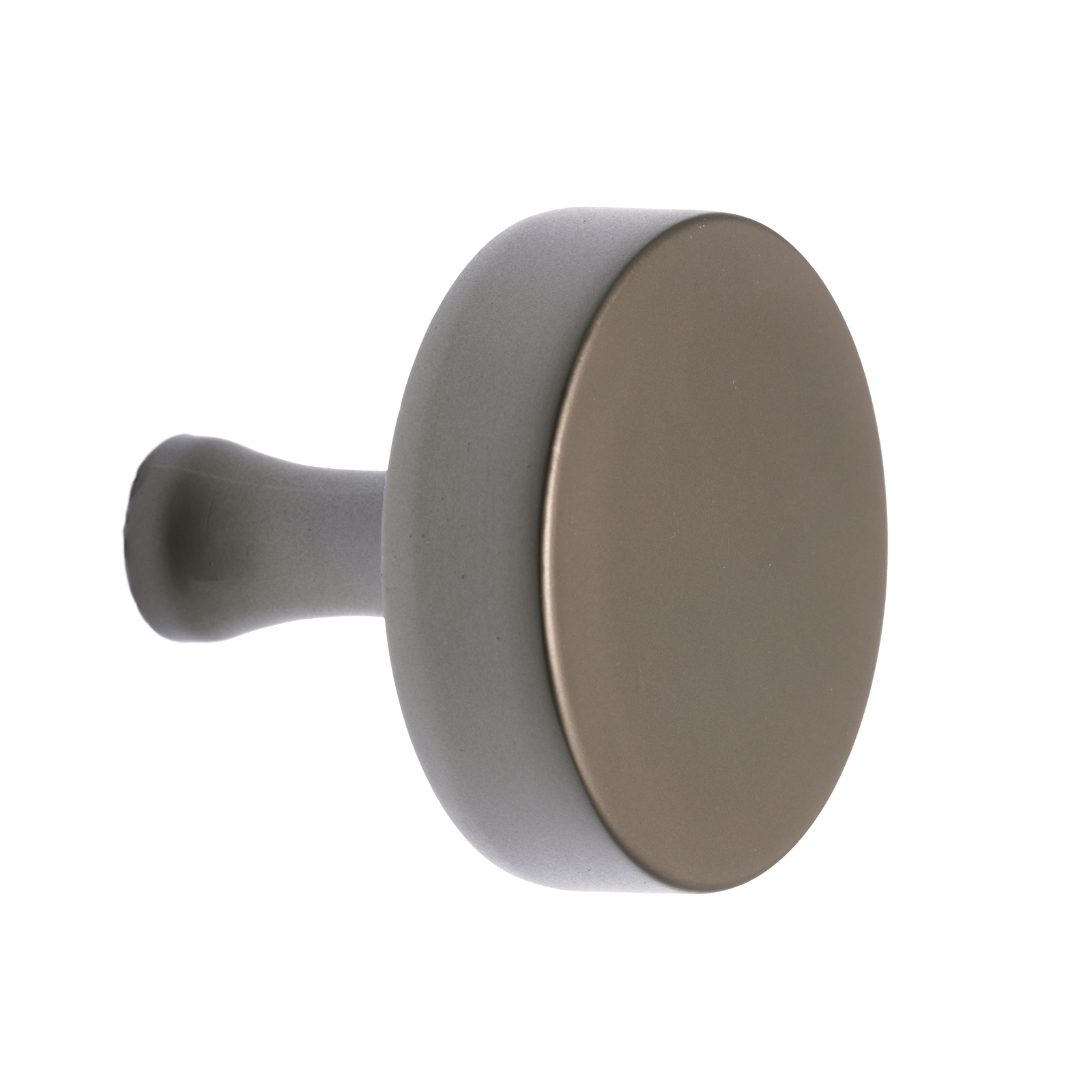 Lane 32mm Gun Metal Thick Round Knob