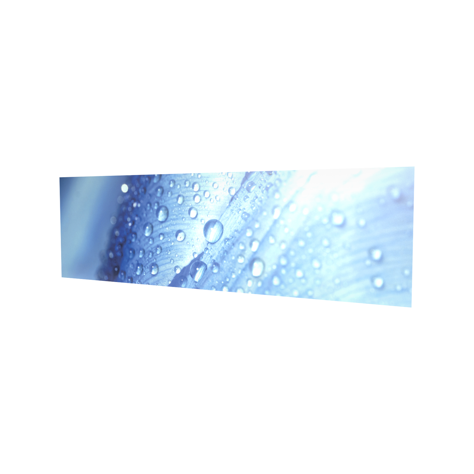 Bellessi 1220mm x 3050mm x 6mm Motiv Polymer Bathroom Panel - Blue Drops