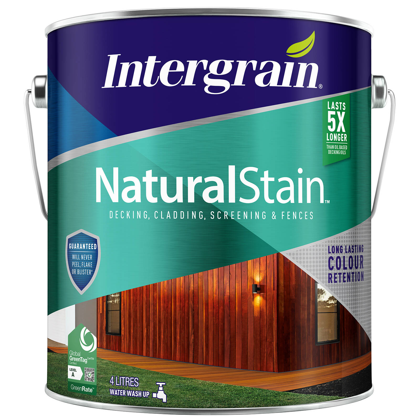 Intergrain 4L Jarrah/Redgum NaturalStain Timber Stain