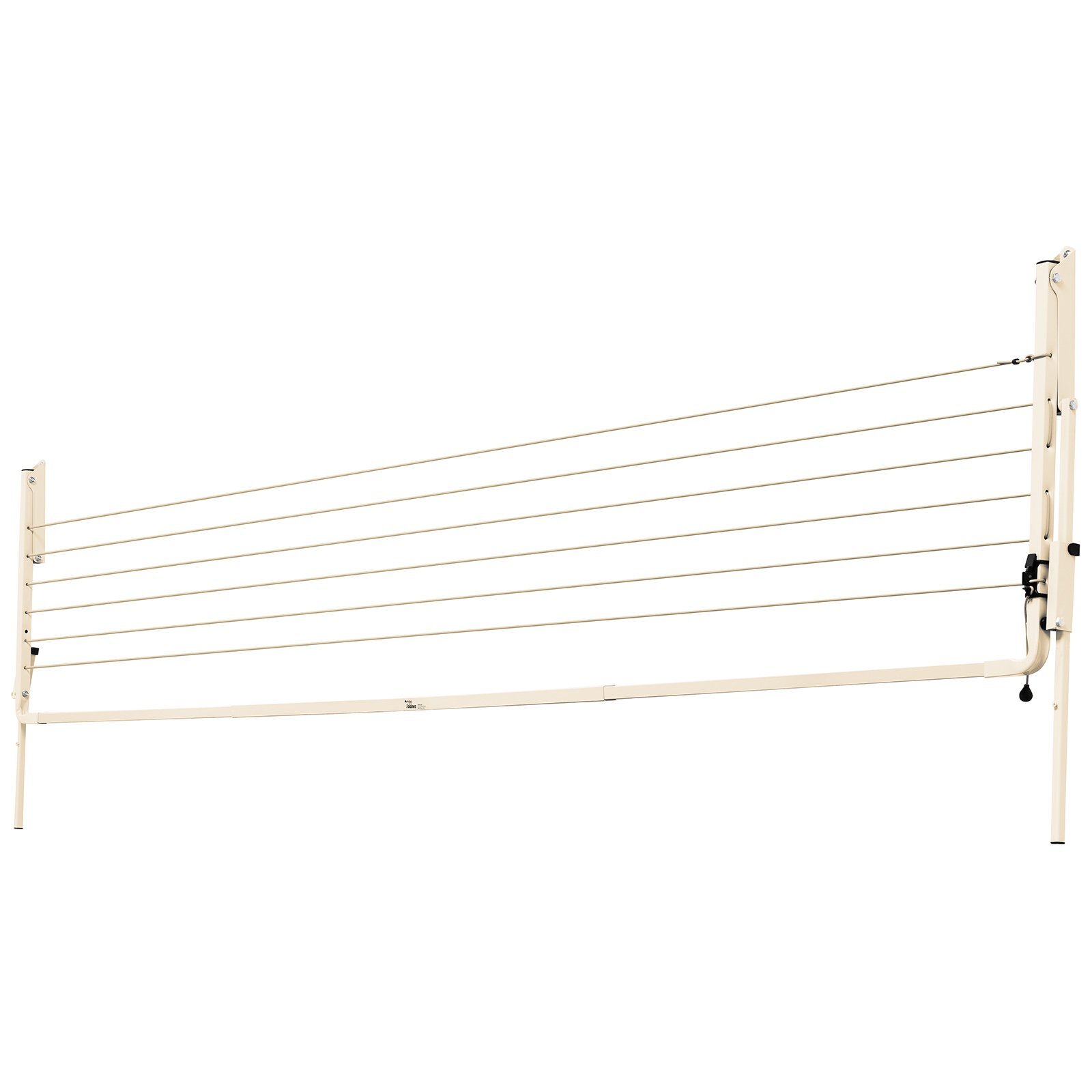 Austral 19.6m Classic Cream Slenderline20 Single Fold Down Clothesline 4 Austral 19.6m Classic Cream Slenderline20 Single Fold Down Clothesline