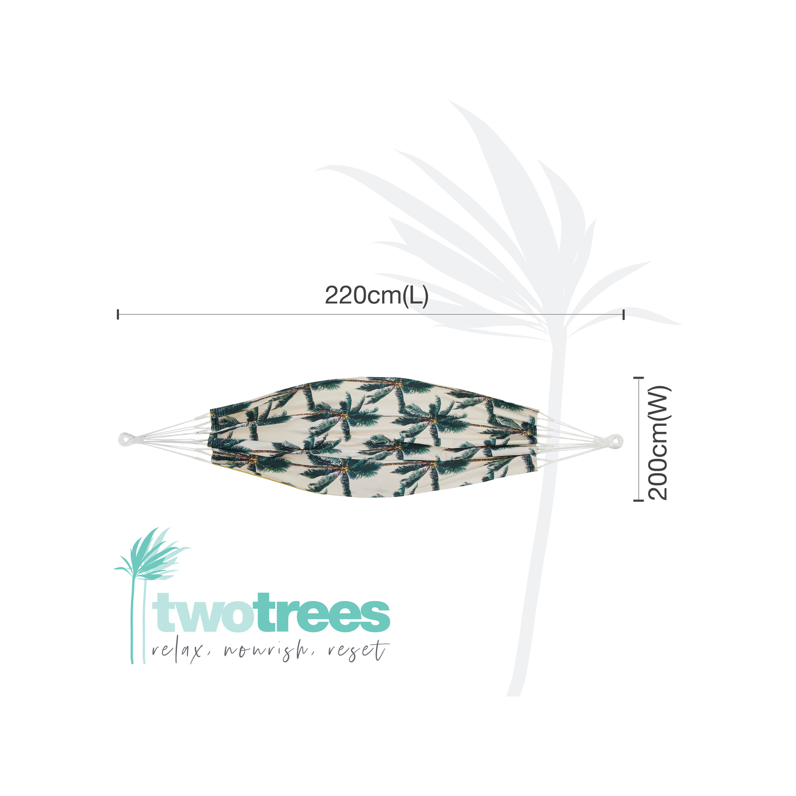 Two Trees King Cotton Hammock 3 Two Trees King Cotton Hammock
