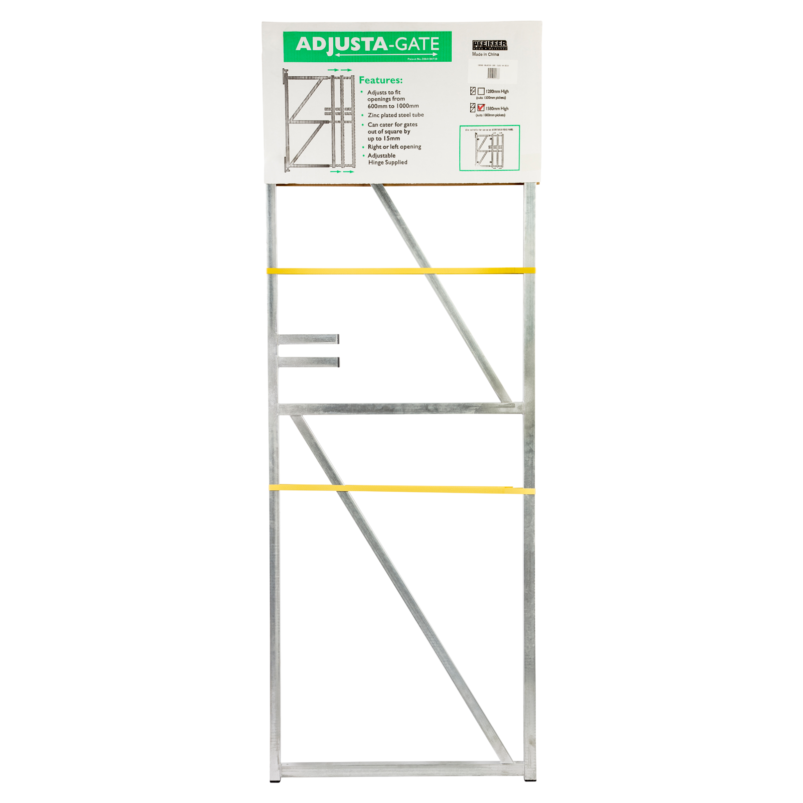 Pfeiffer 1580mm x 600 - 1000mm Adjusta Gate