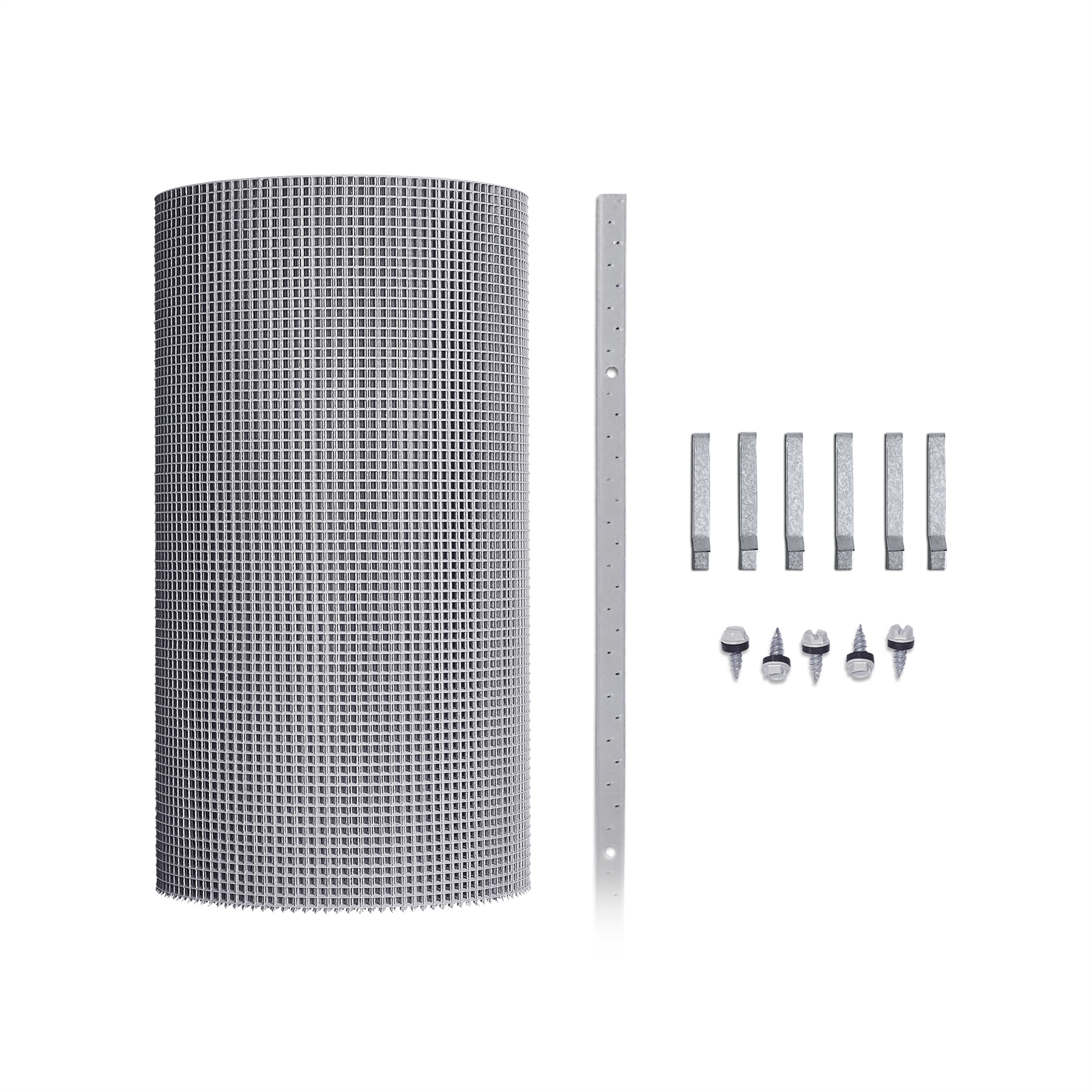 Blue Mountain Gutter Mesh 5.4mm Steel x 10m Tile Roof Kit