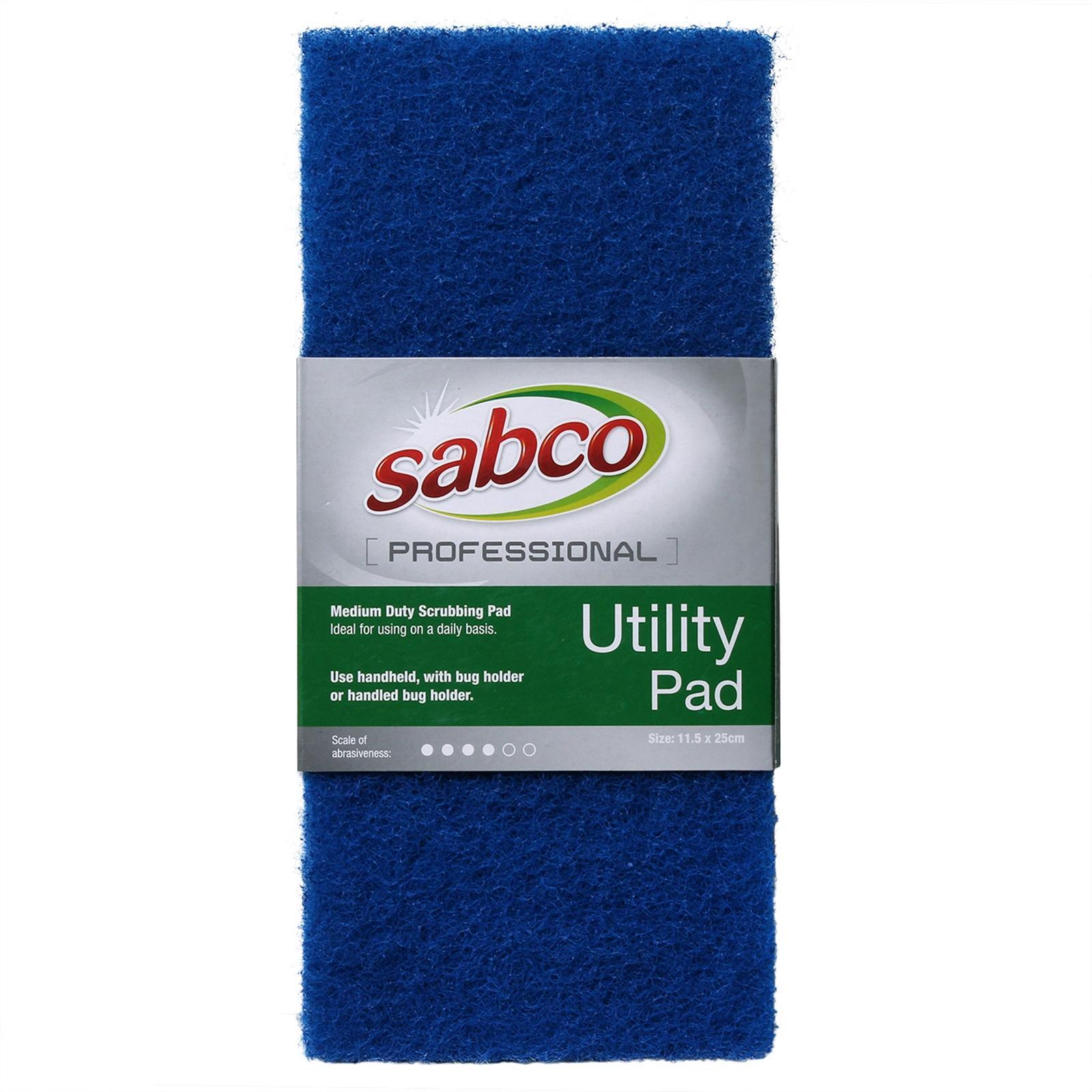Sabco Professional Blue Utility Pad - Blue