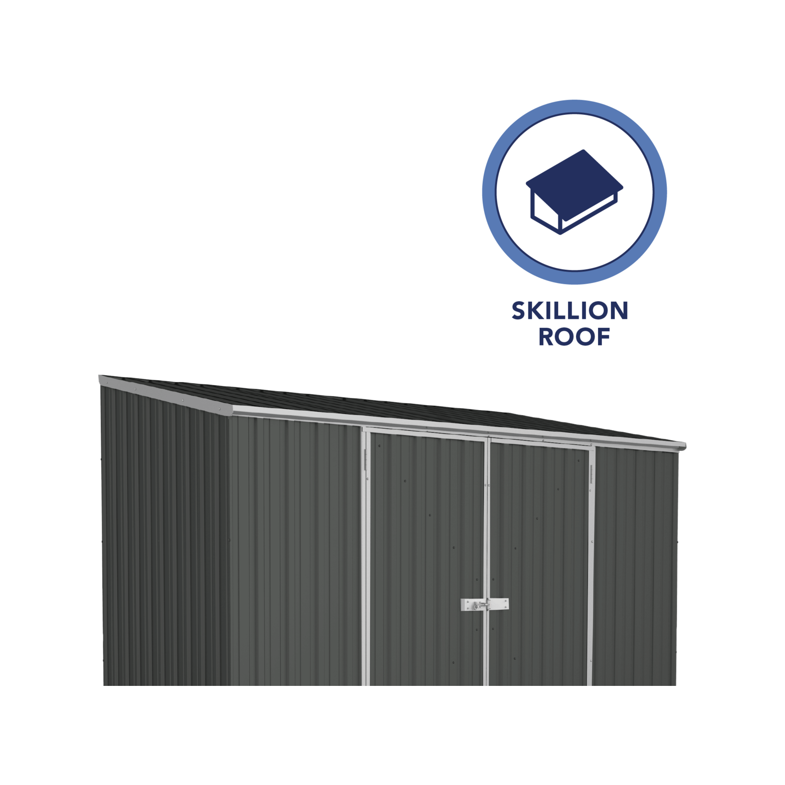 Absco Sheds 3.0 x 1.52 x 2.08m Monument Space Saver Double Door Garden Shed 7 Absco Sheds 3.0 x 1.52 x 2.08m Monument Space Saver Double Door Garden Shed