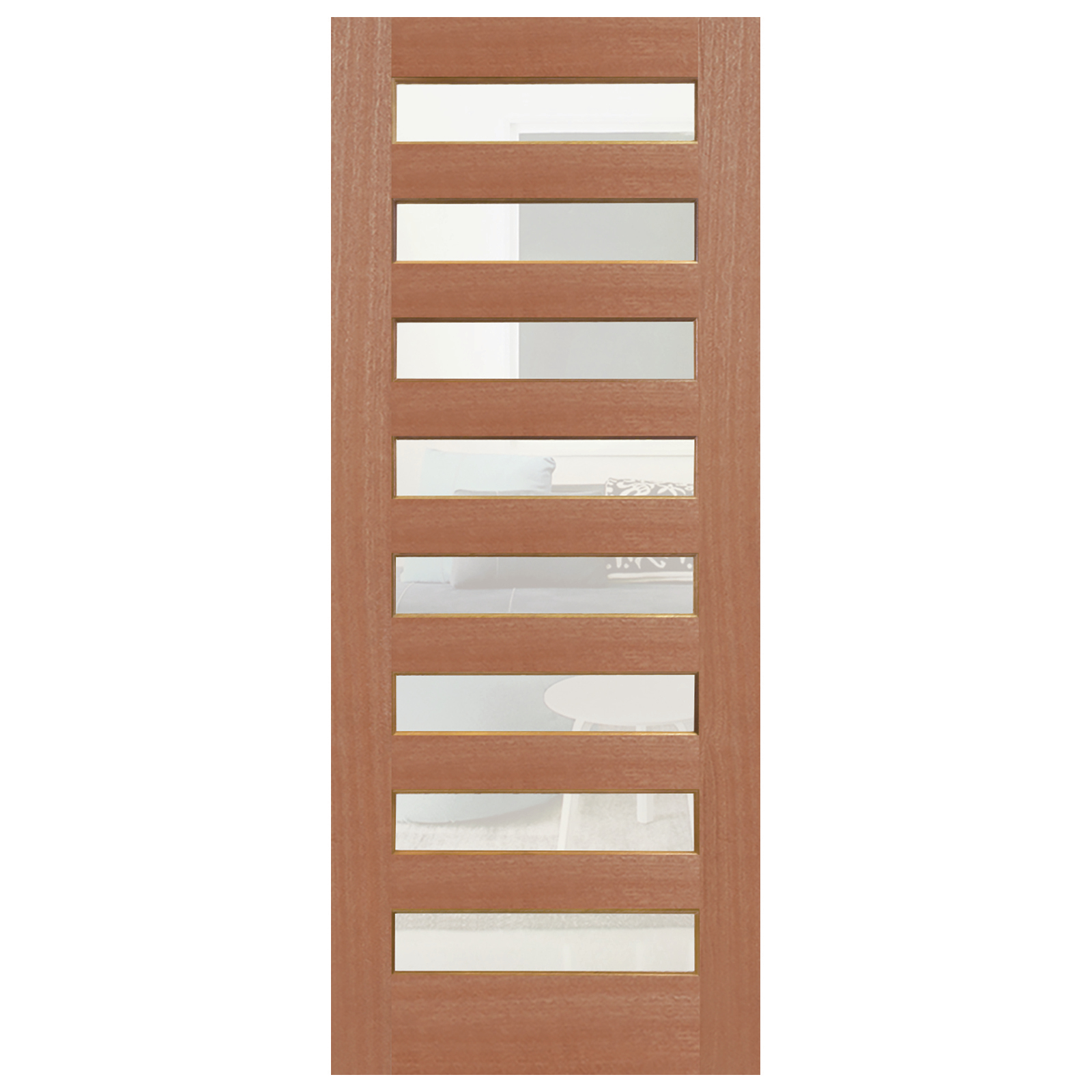 Hume 2040 x 820 x 40mm Entrance Door SPM Savoy G2 Glass XS28