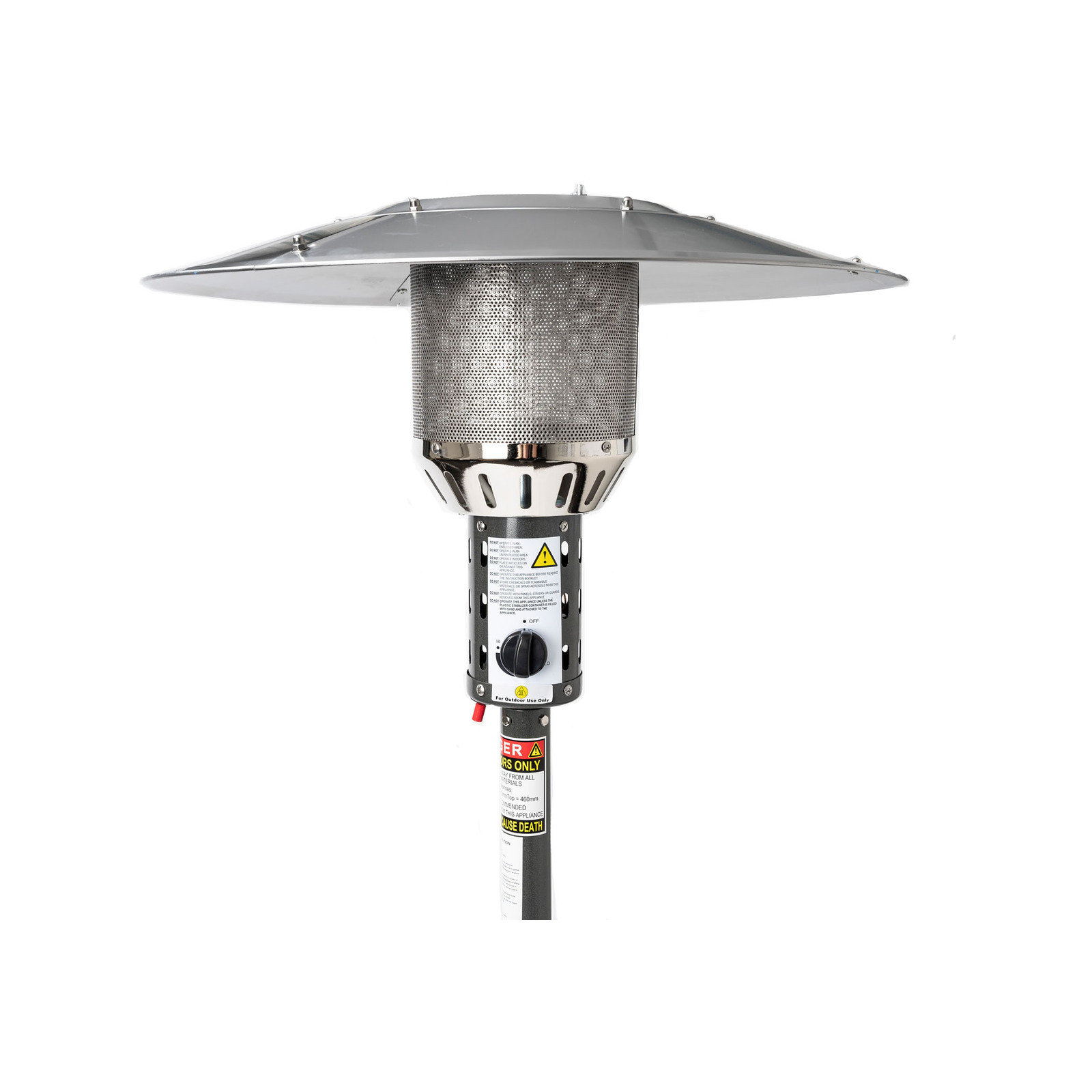 Jumbuck Charcoal Gas Patio Outdoor Heater 3 Jumbuck Charcoal Gas Patio Outdoor Heater