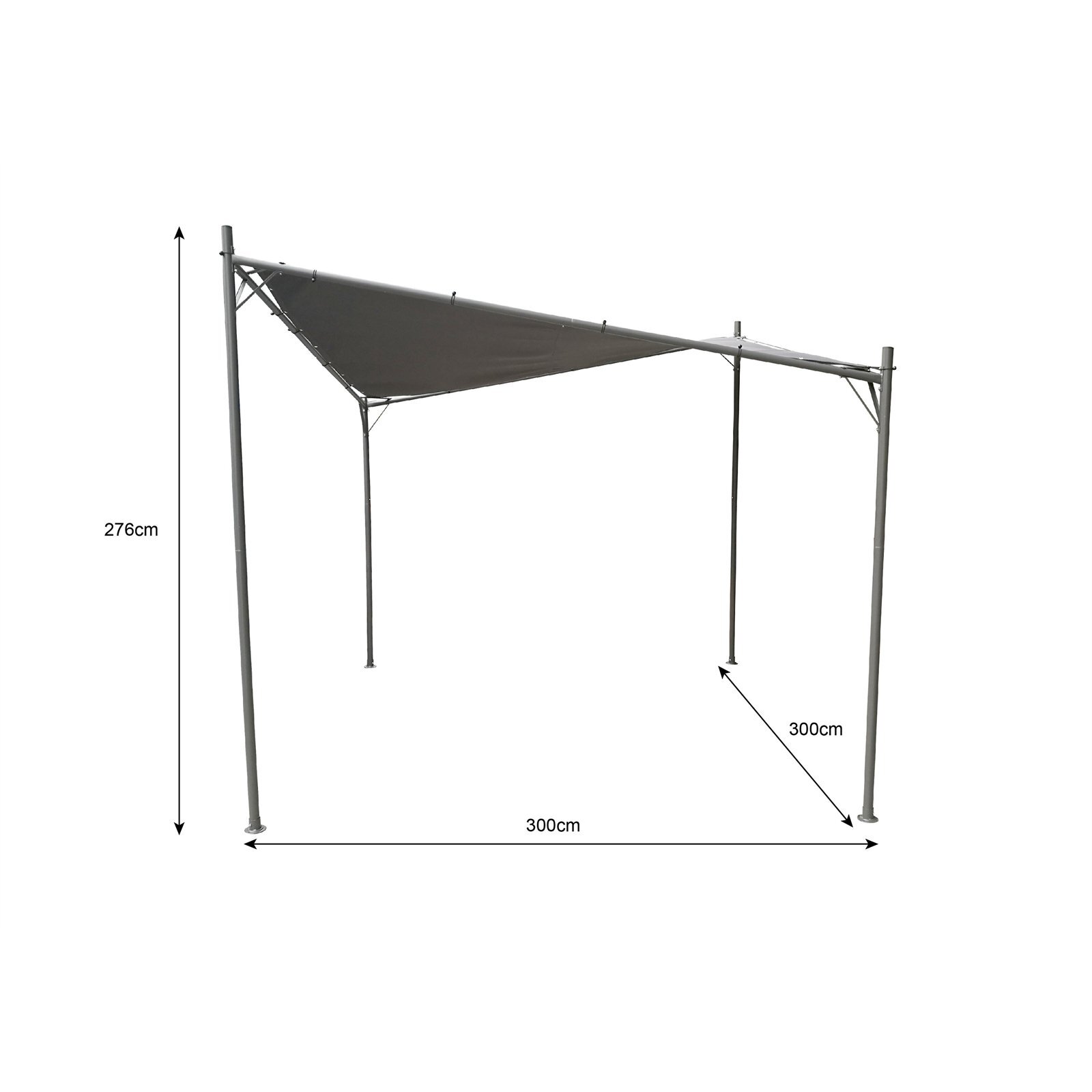 Marquee 3 x 3m Dallas Steel Gazebo