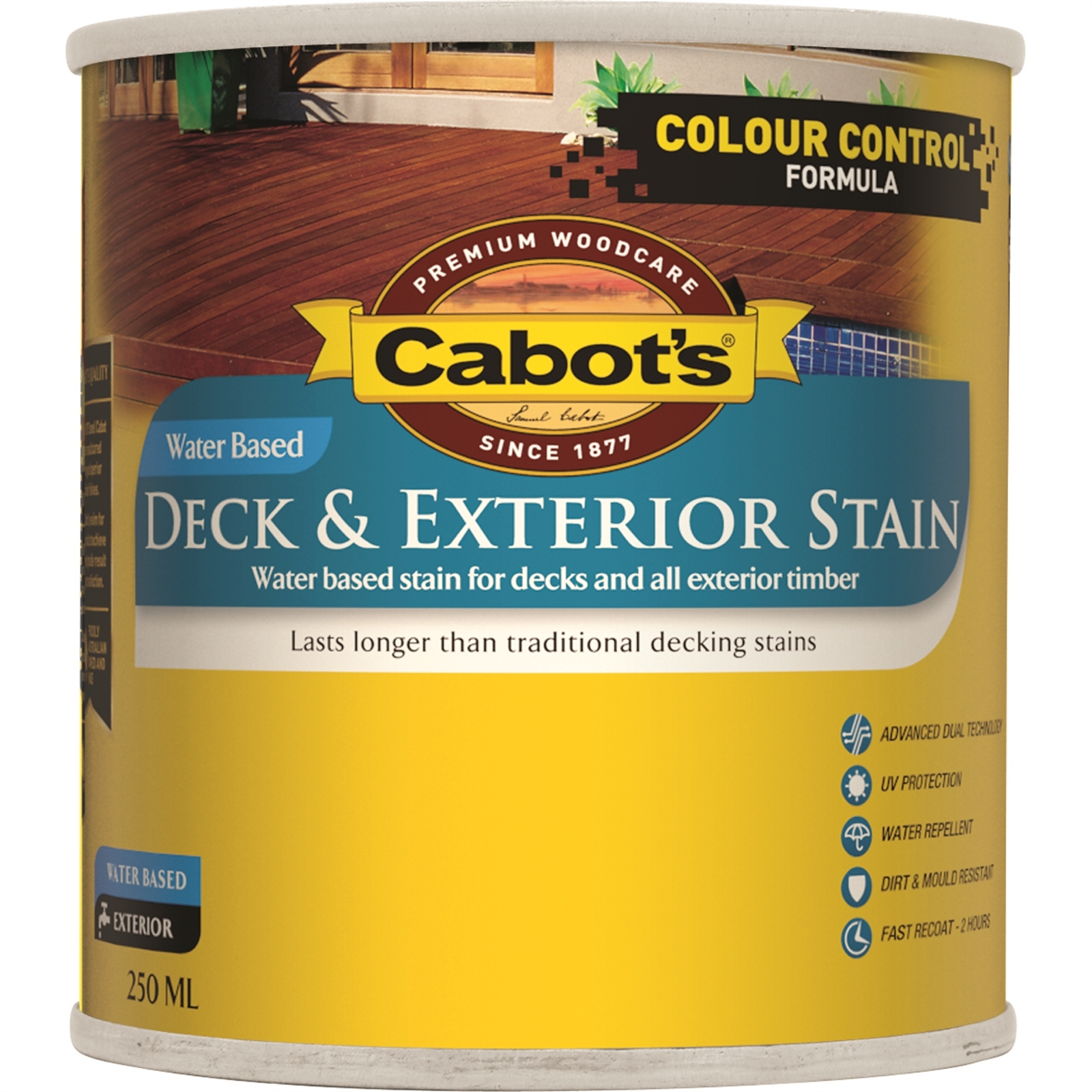 Cabot's 250ml Beach House Grey Water Based Deck And Exterior Stain