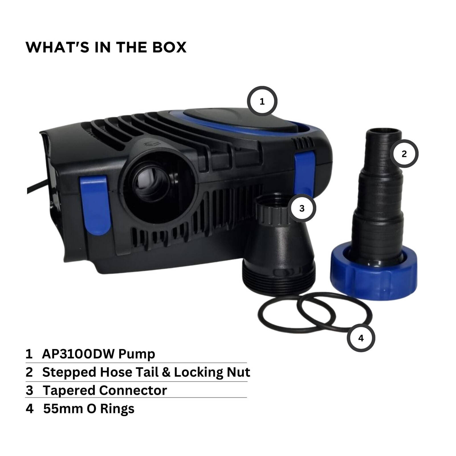 AQUAPRO AP3100DW Filtration Pump 6 AQUAPRO AP3100DW Filtration Pump