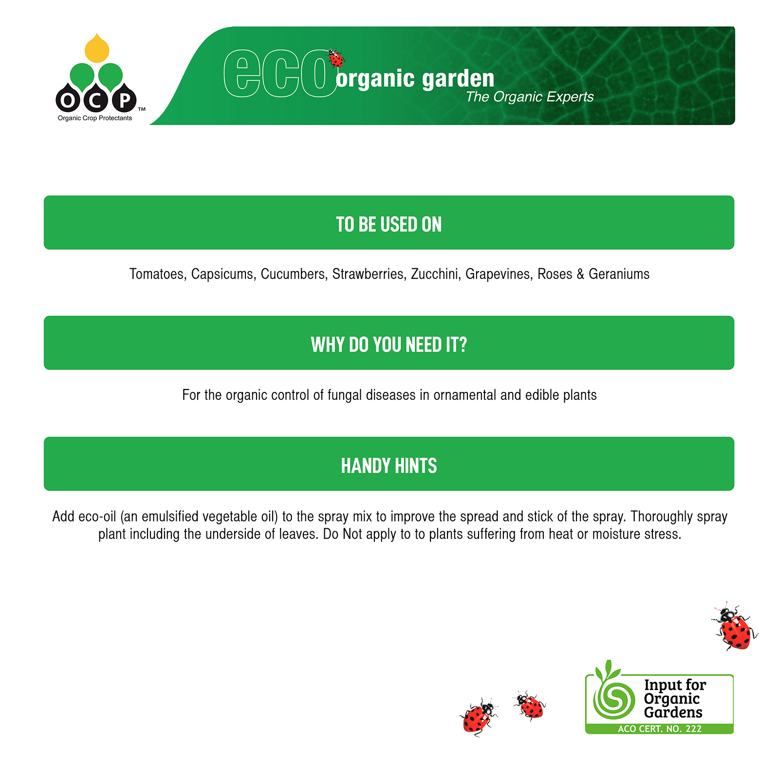 OCP 500g Eco-Fungicide