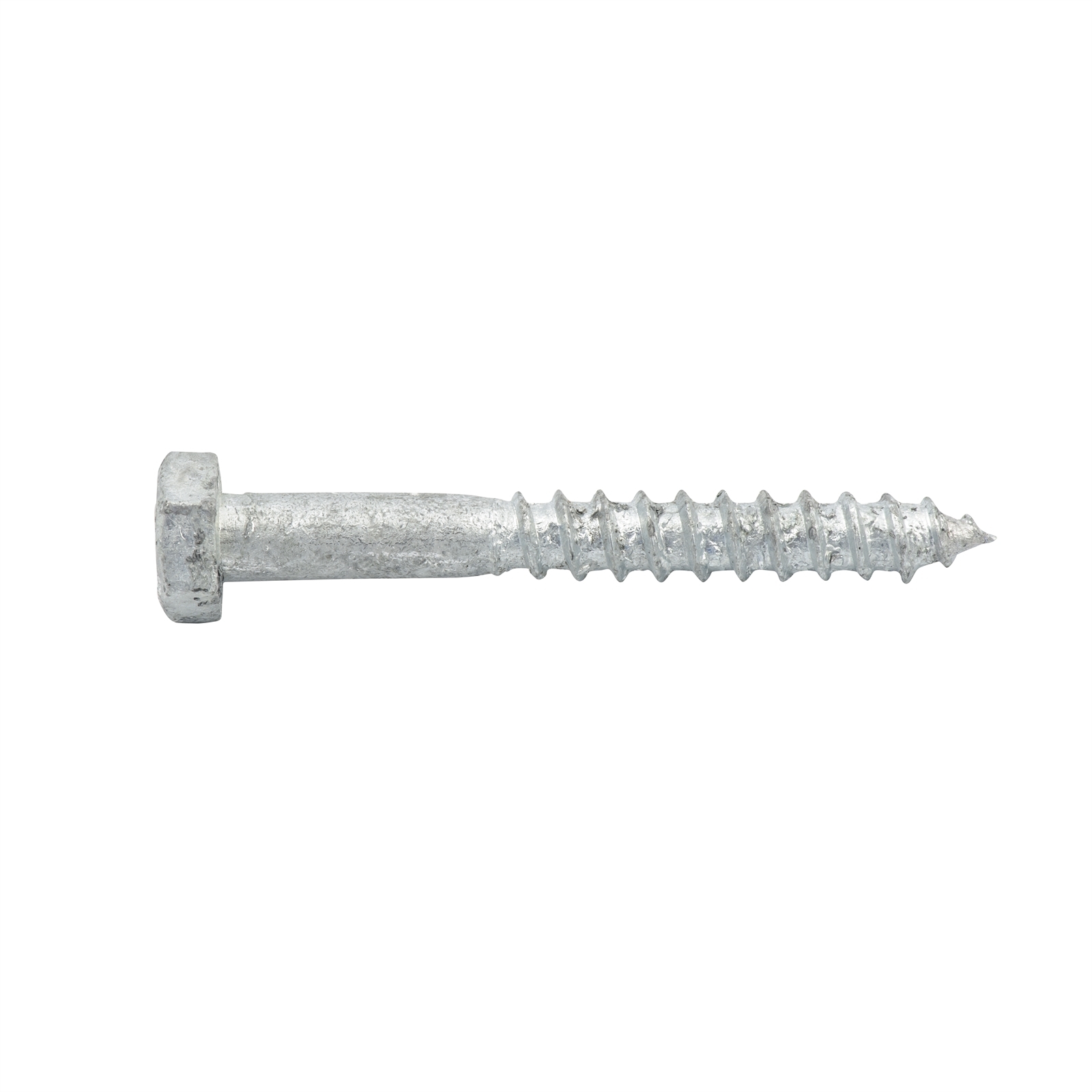 ZENITH M6 x 50mm Hot Dip Galvanised Hex Head Coach Screws - 25 Pack 3 ZENITH M6 x 50mm Hot Dip Galvanised Hex Head Coach Screws - 25 Pack