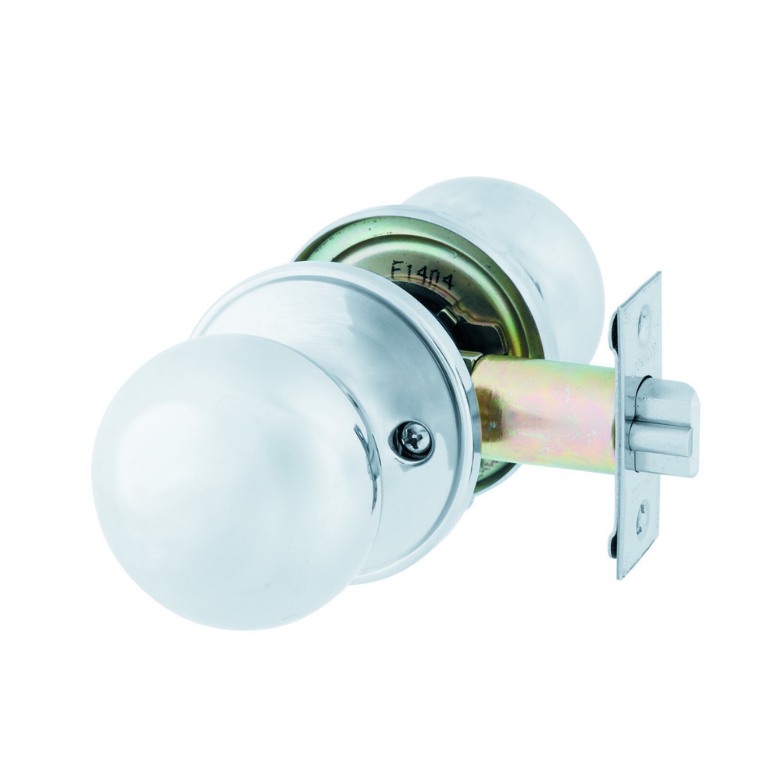 Lockwood Polished Stainless Steel Sentinel Dummy Knob Metal