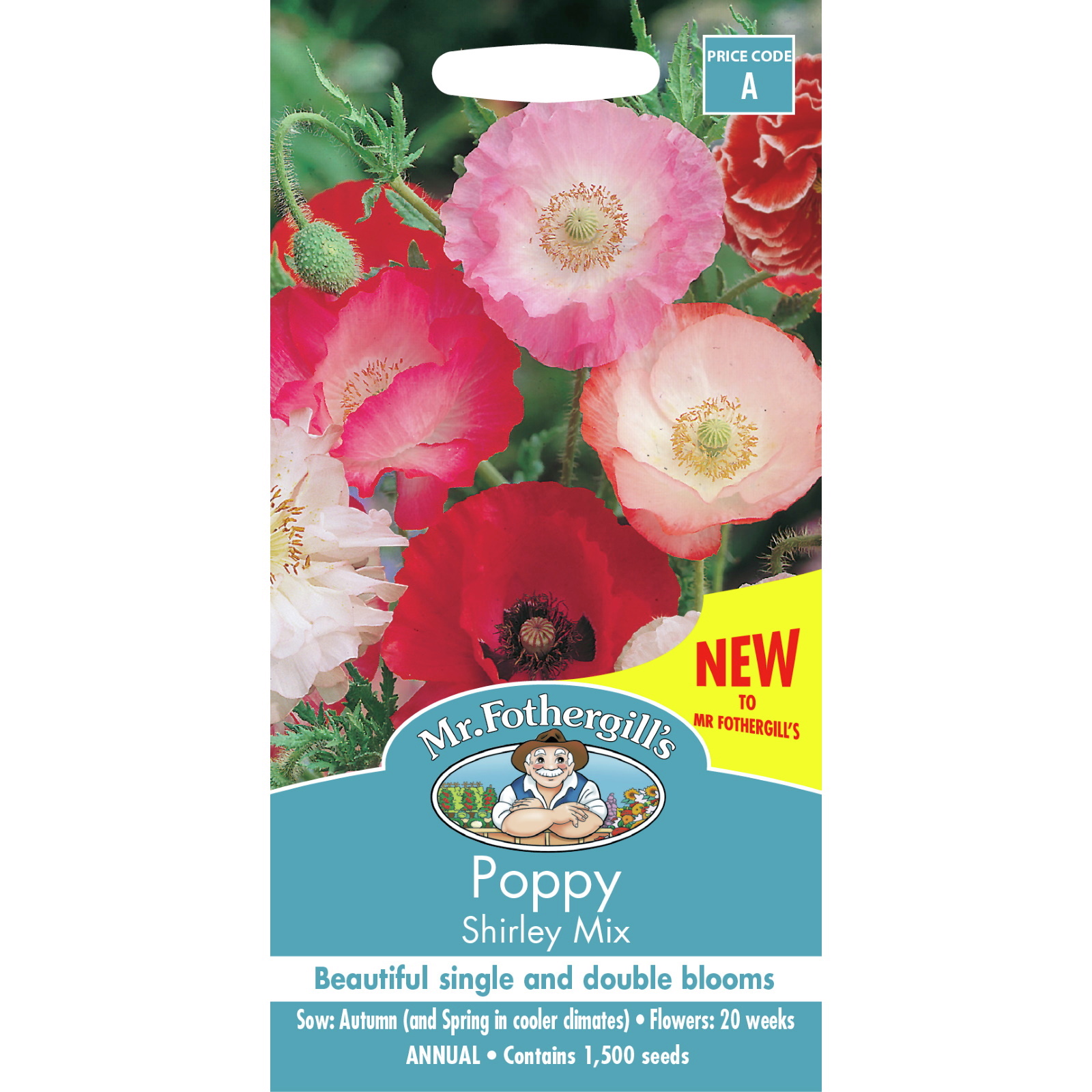 Mr Fothergill's Poppy Shirley Mix