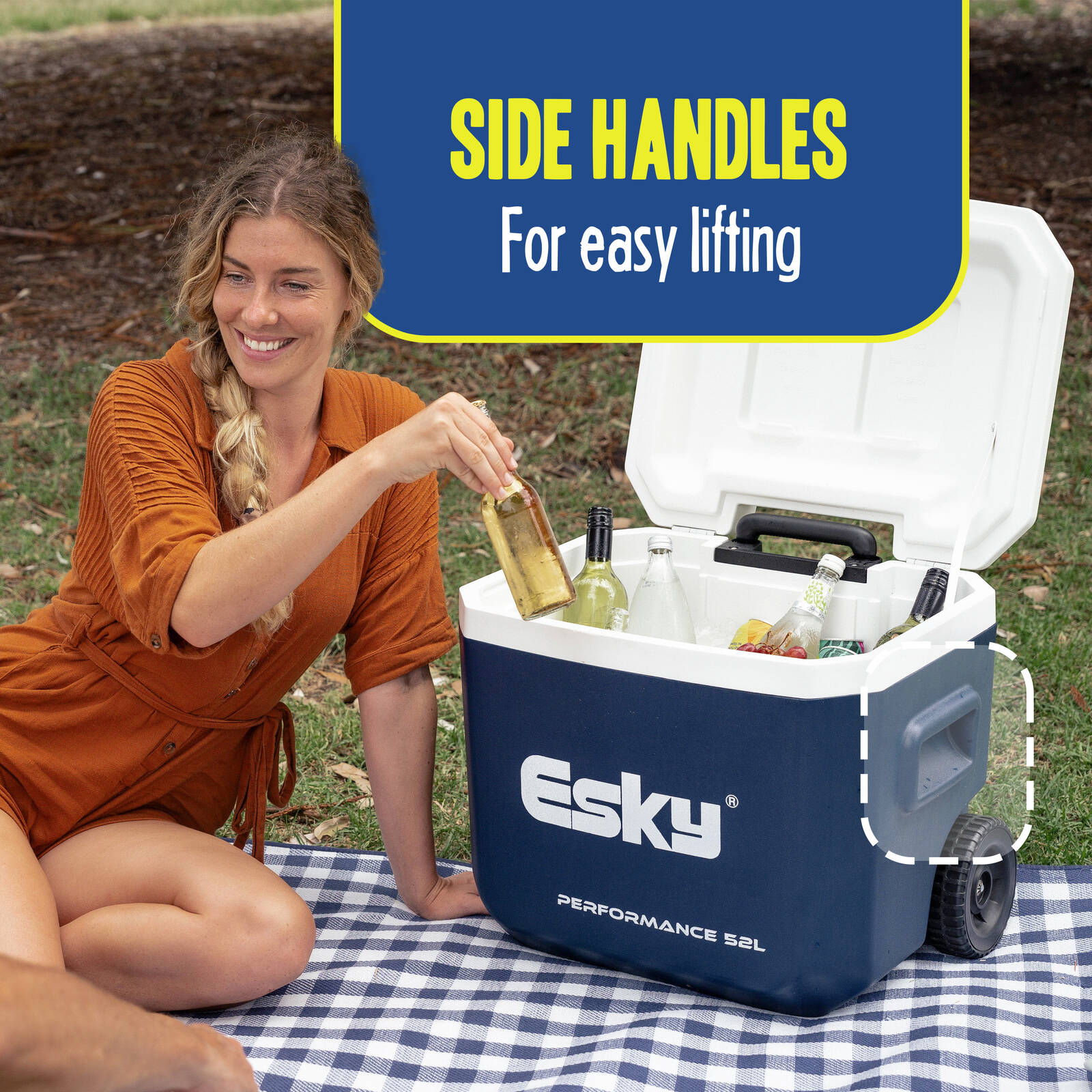 Esky 52L Wheeled Hard Cooler 6 Esky 52L Wheeled Hard Cooler