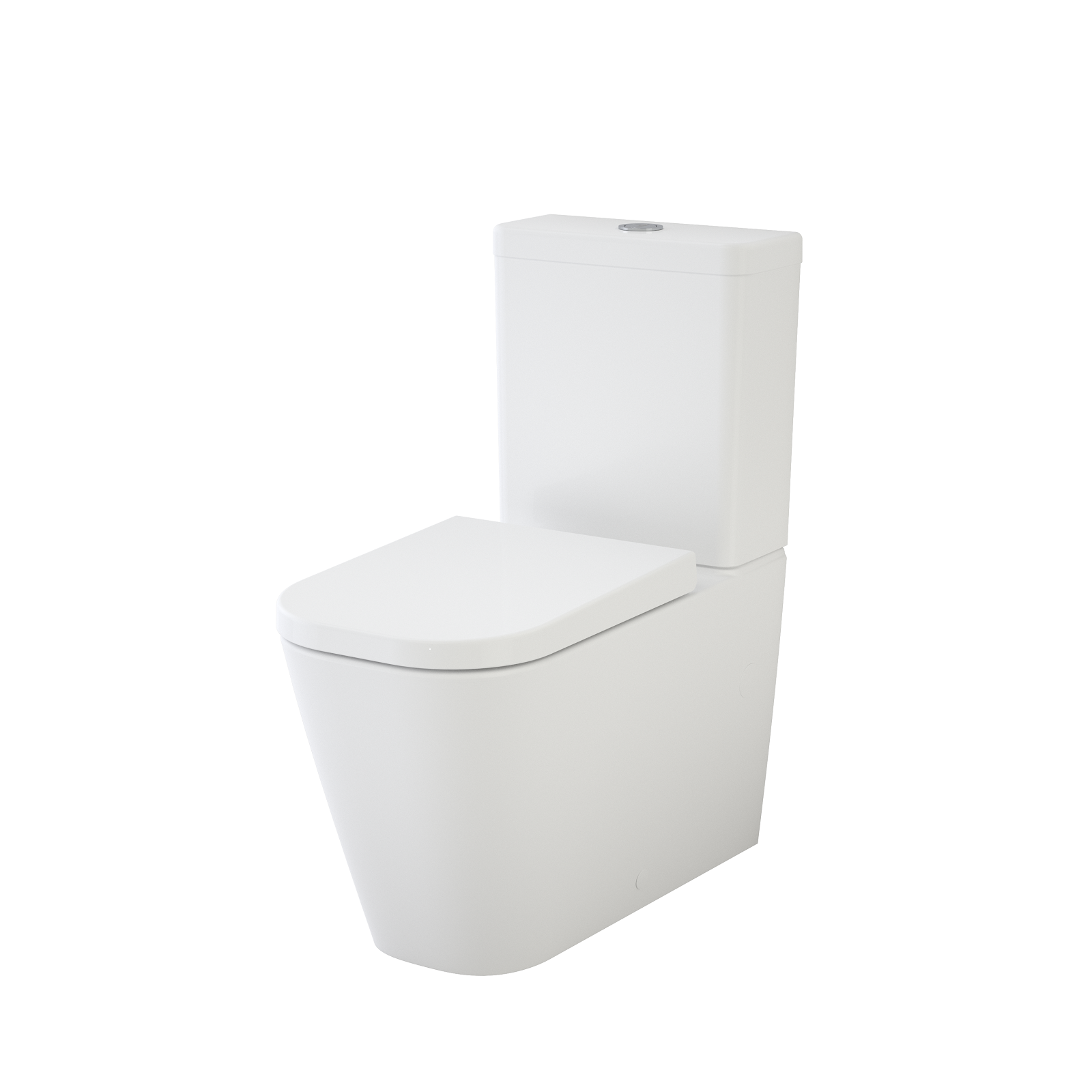 Luna Square Cleanflush Wall Faced Toilet Suite BI WELS 4 Star 4.5L/Full
