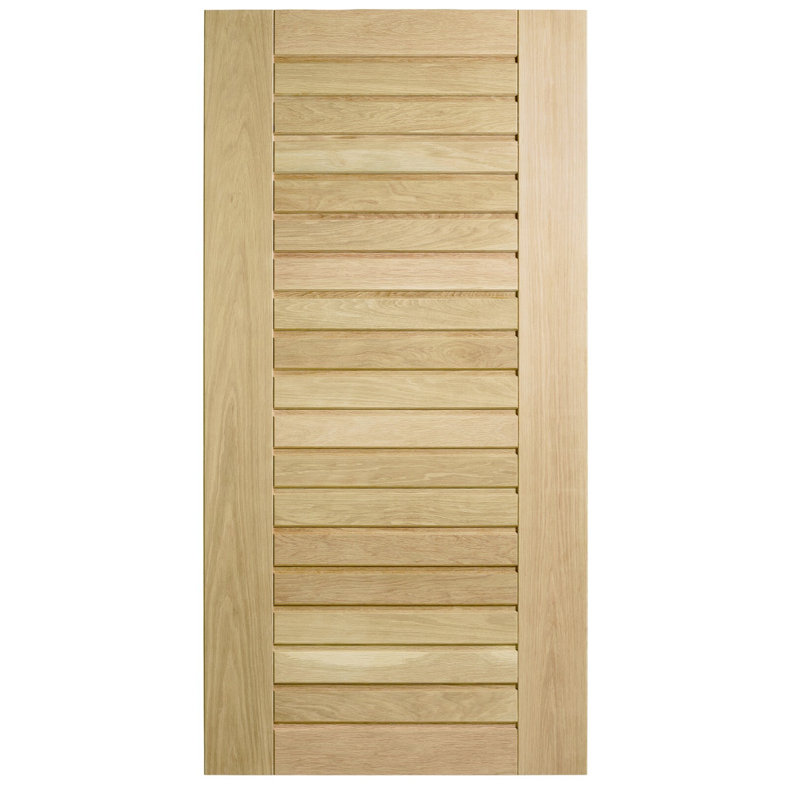 Corinthian 2340 x 1200 x 40mm Entrance Door Blonde Oak AWOWS19H