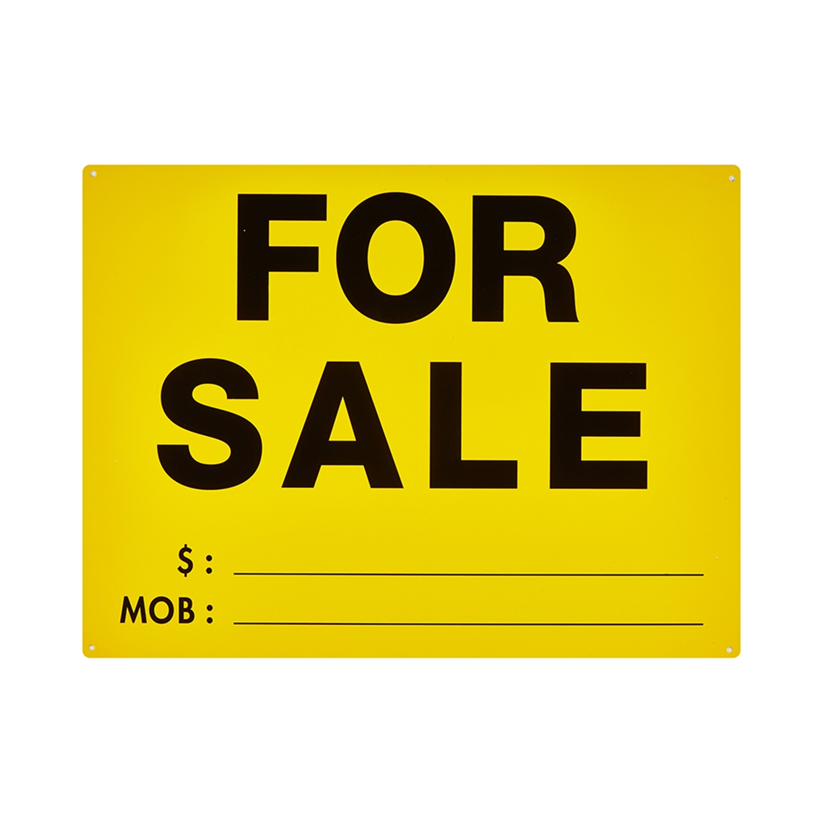 Sandleford 450 x 600mm For Sale Plastic Sign