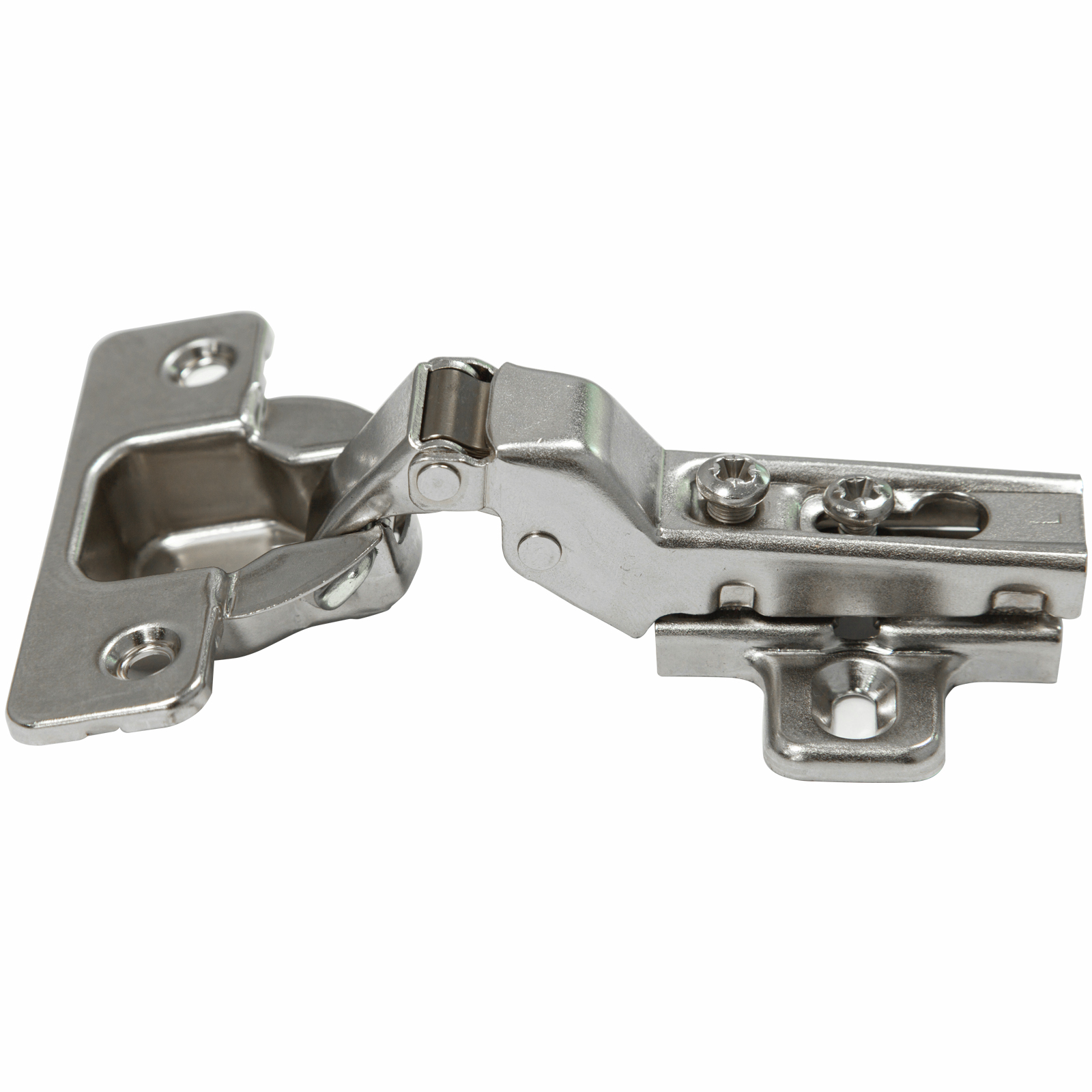 Hafele Salice 110° Hinge Half Overlay Slide On - 1 Pair