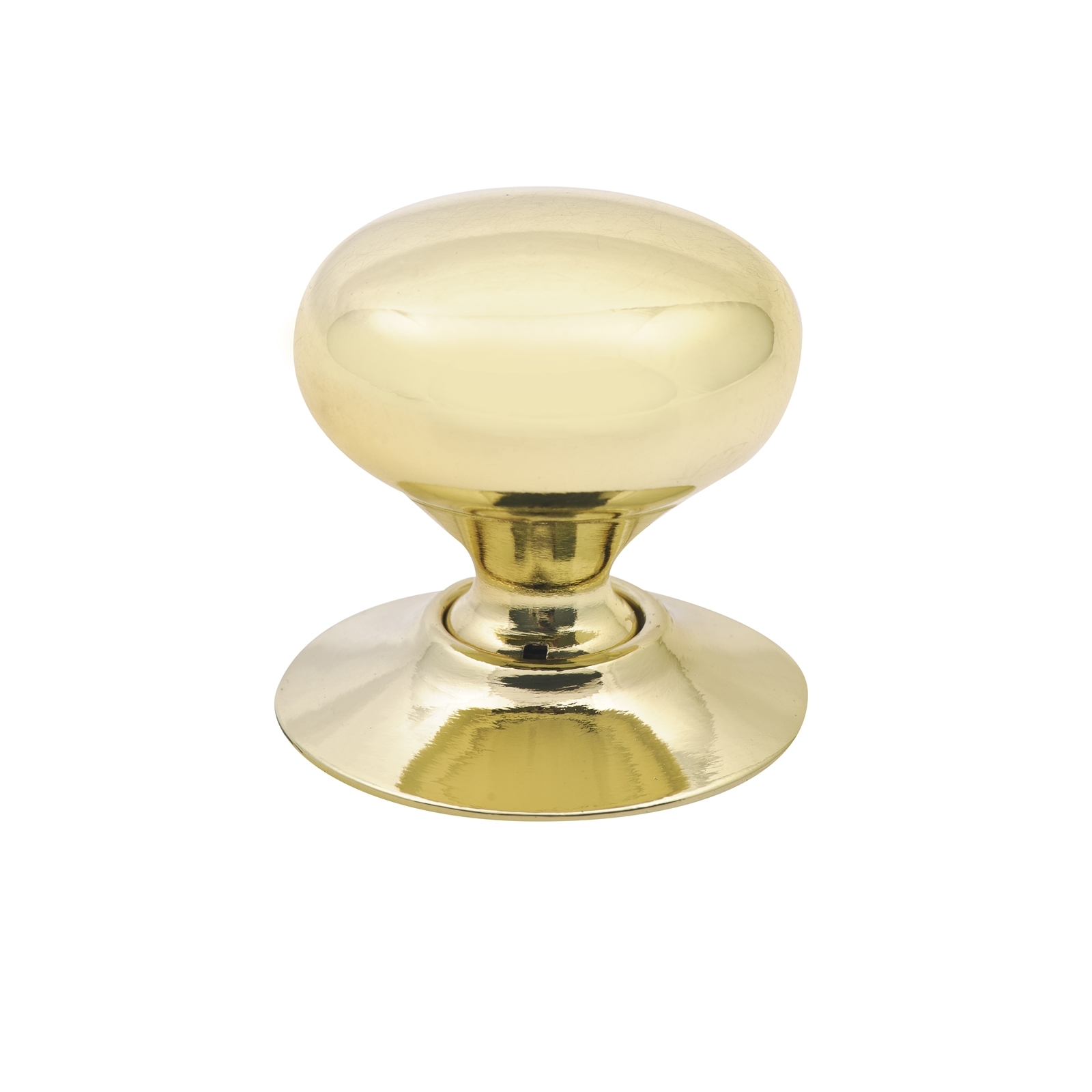 Prestige 32mm Polished Gold Mushroom Knob
