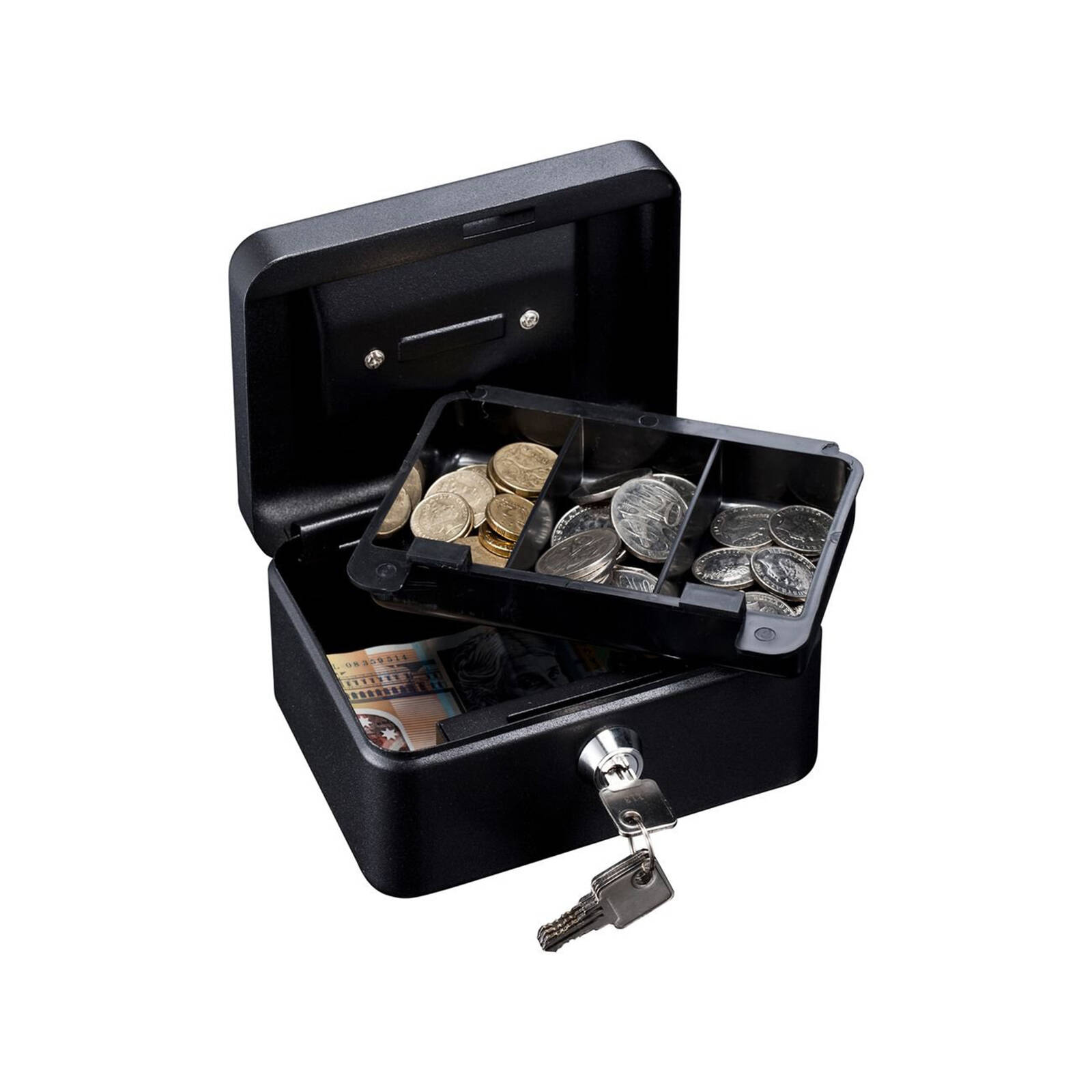 Sandleford 150mm Black Small Cash Box