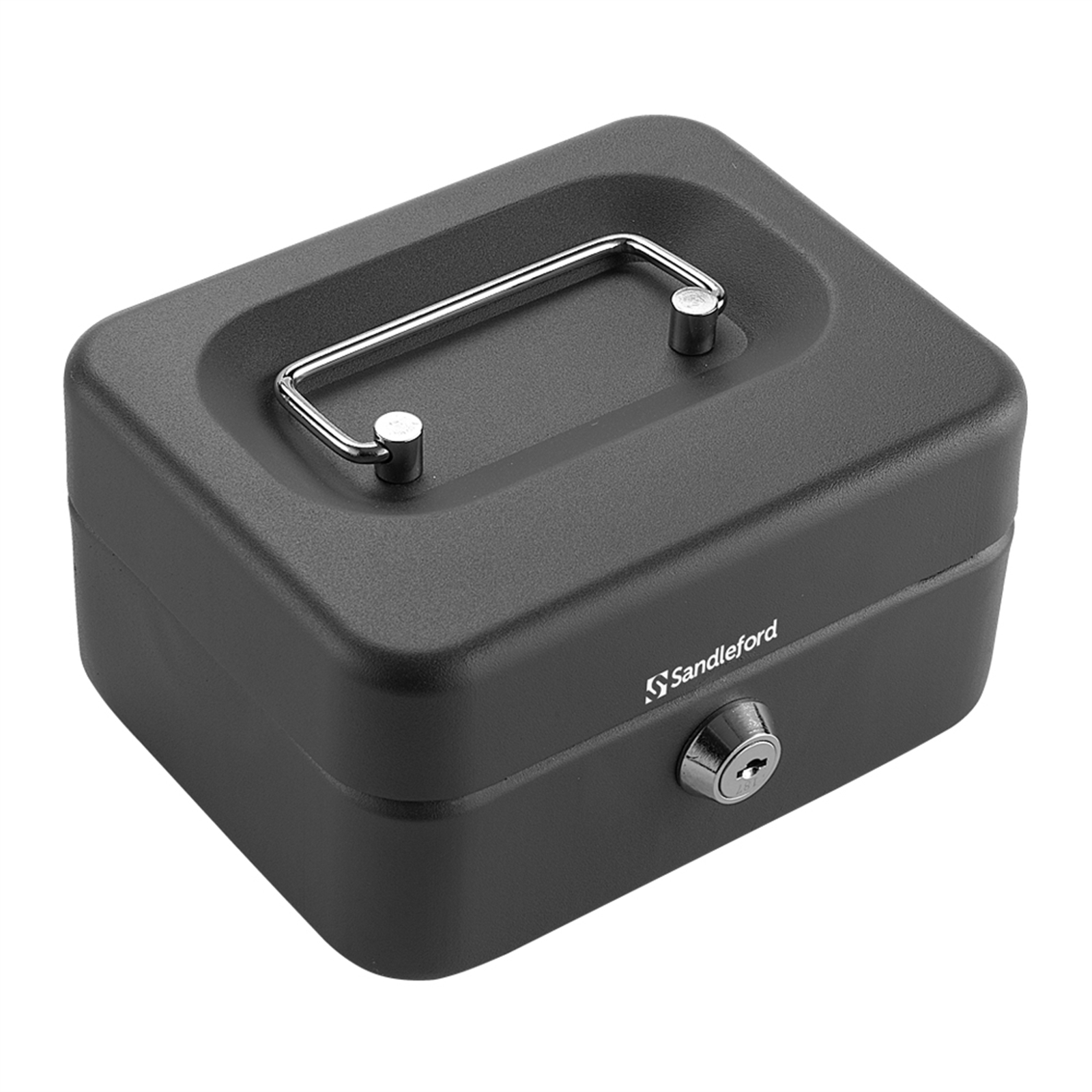 Sandleford 150mm Black Small Cash Box