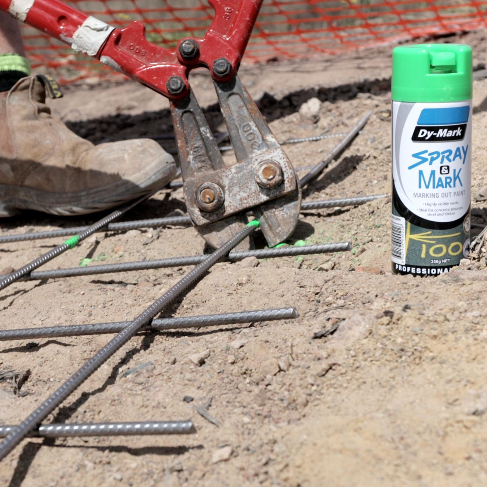 Dy-Mark 350g Fluoro Violet Spray And Mark Paint 6 Dy-Mark 350g Fluoro Violet Spray And Mark Paint