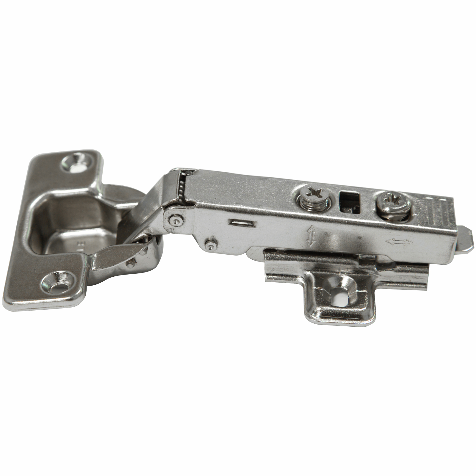 Hafele 105° Full Overlay Clip On Hinge - 1 Pair