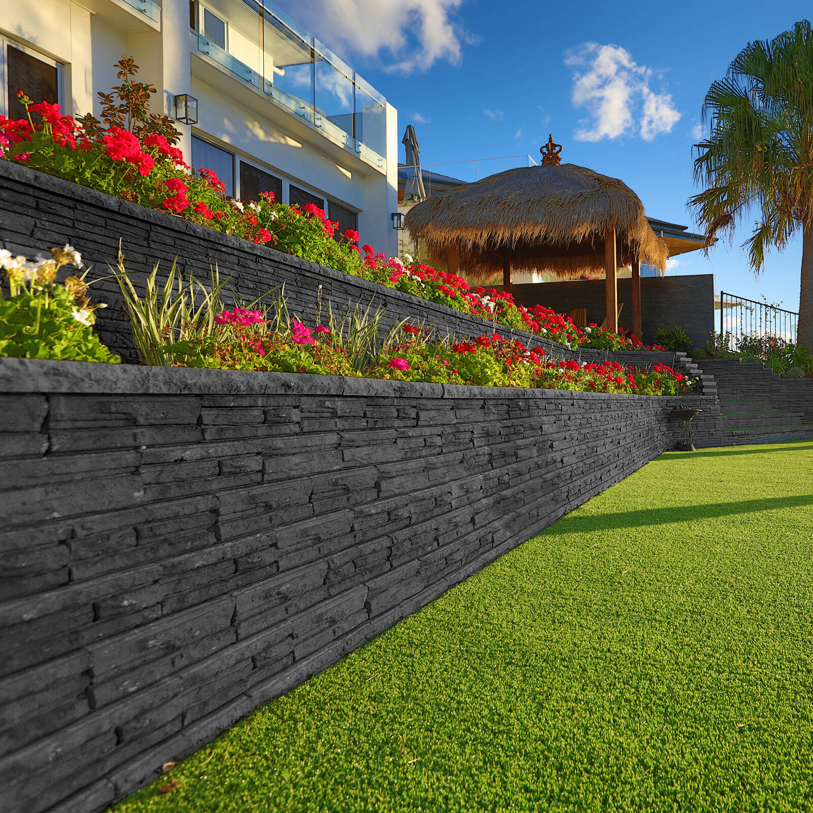 Adbri Masonry 300 x 200 x 50mm Bluestone Natural Impressions Cap - Bluestone 3 Adbri Masonry 300 x 200 x 50mm Bluestone Natural Impressions Cap - Bluestone