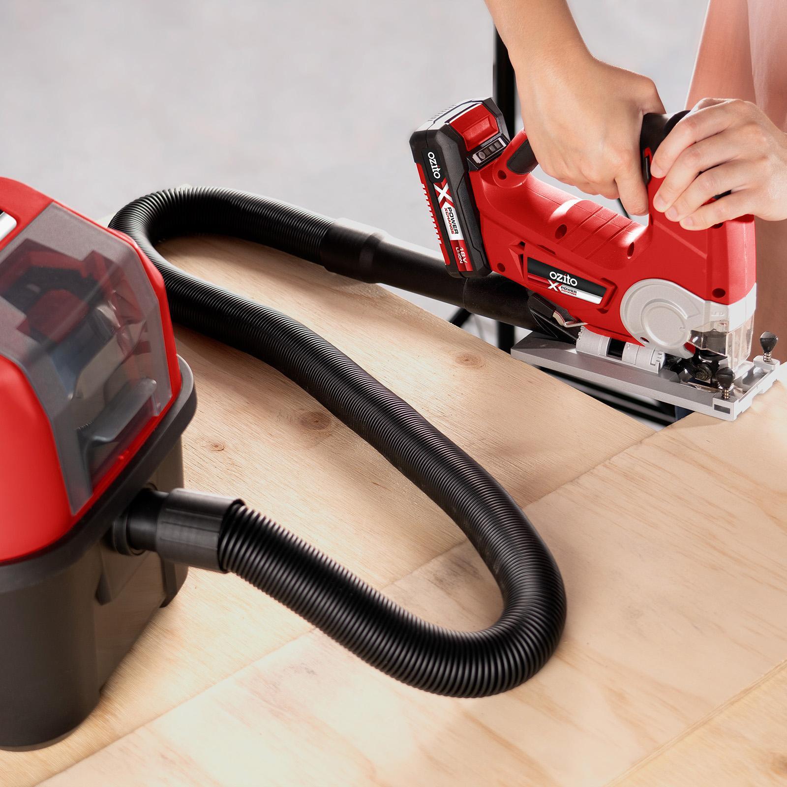 Ozito PXC 18V 10L Cordless Wet And Dry Vacuum / Inflator - Skin Only