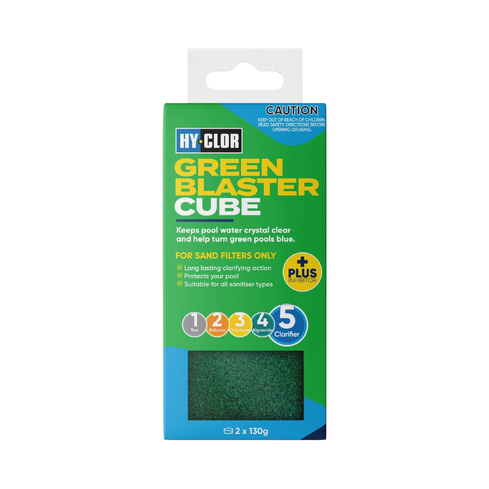 Hy-Clor Green Blaster Cube Plus Inhibitor - 2 Pack