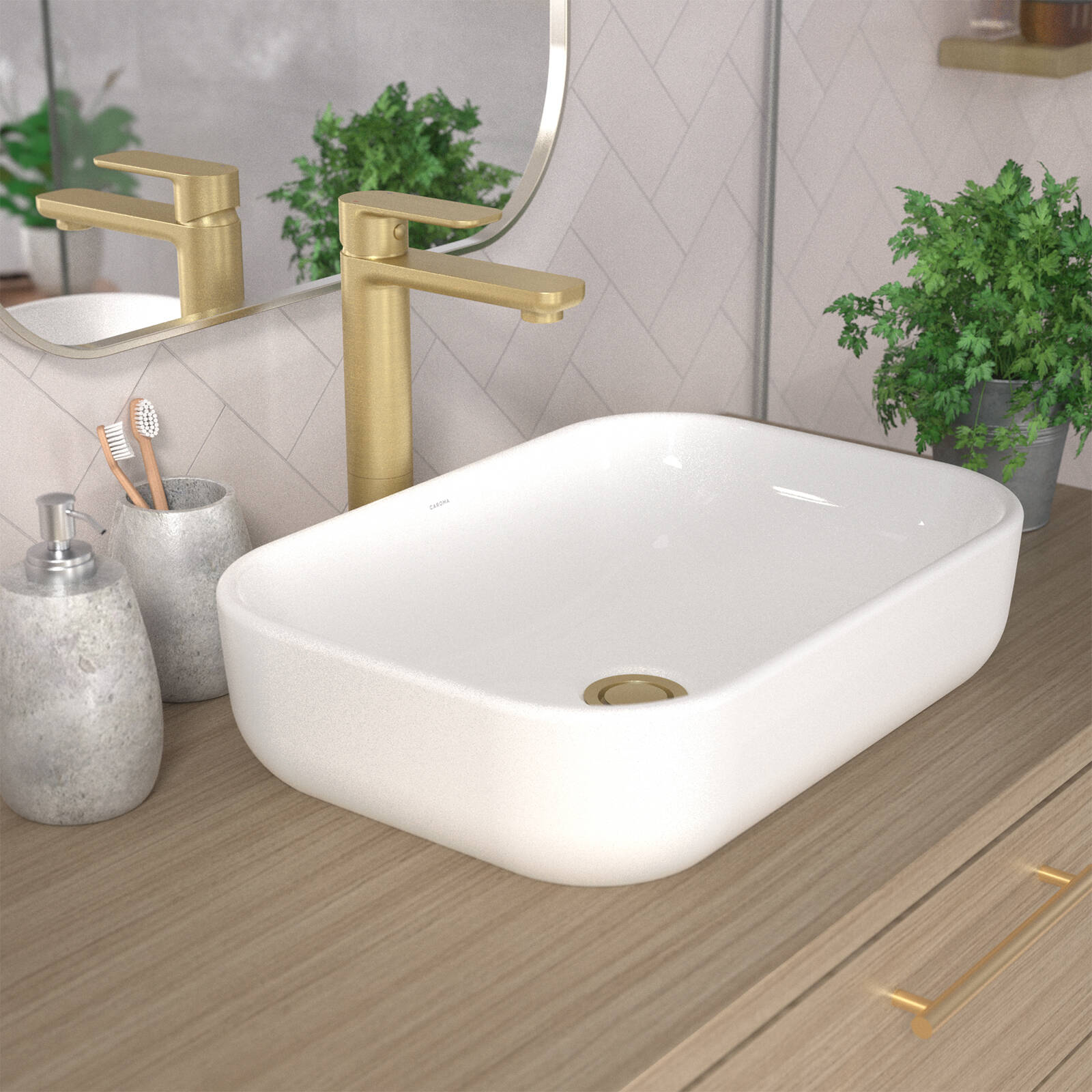 Caroma Luna Above Counter Basin