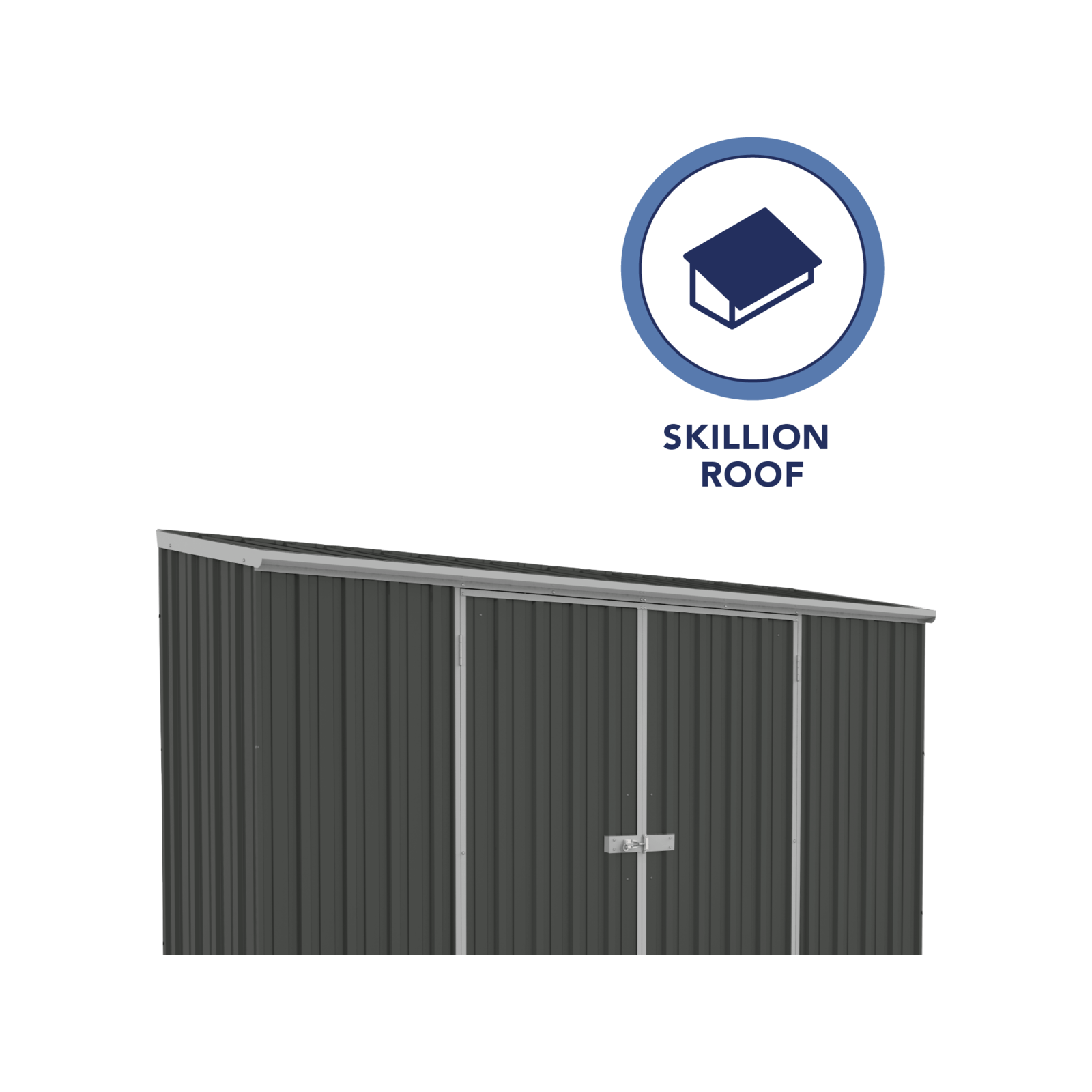 Absco Sheds 3.0 x 0.78 x 1.95m Monument Double Door Space Saver Garden Shed 6 Absco Sheds 3.0 x 0.78 x 1.95m Monument Double Door Space Saver Garden Shed