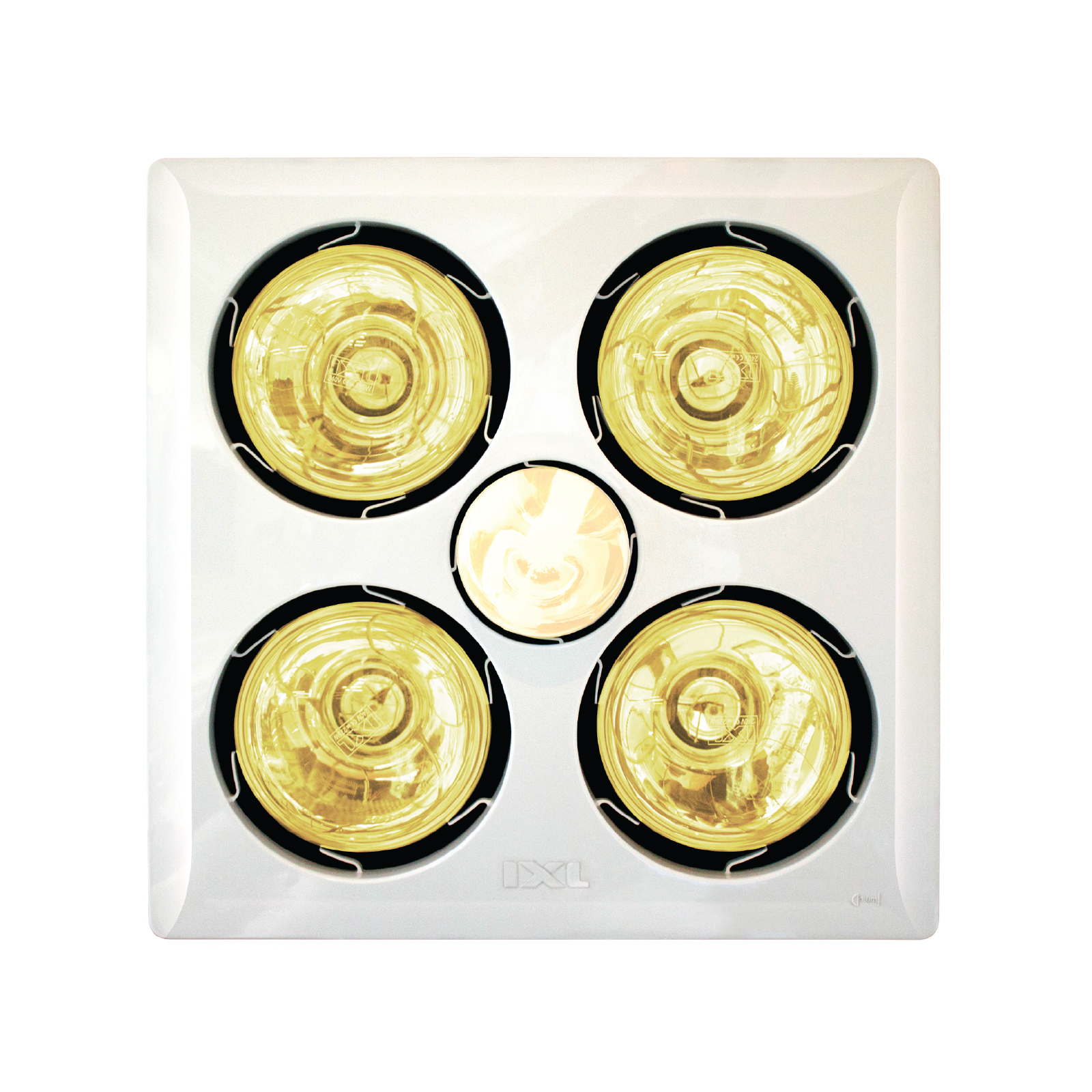 IXL Tastic Original 3 In 1 Bathroom Heat Fan Light