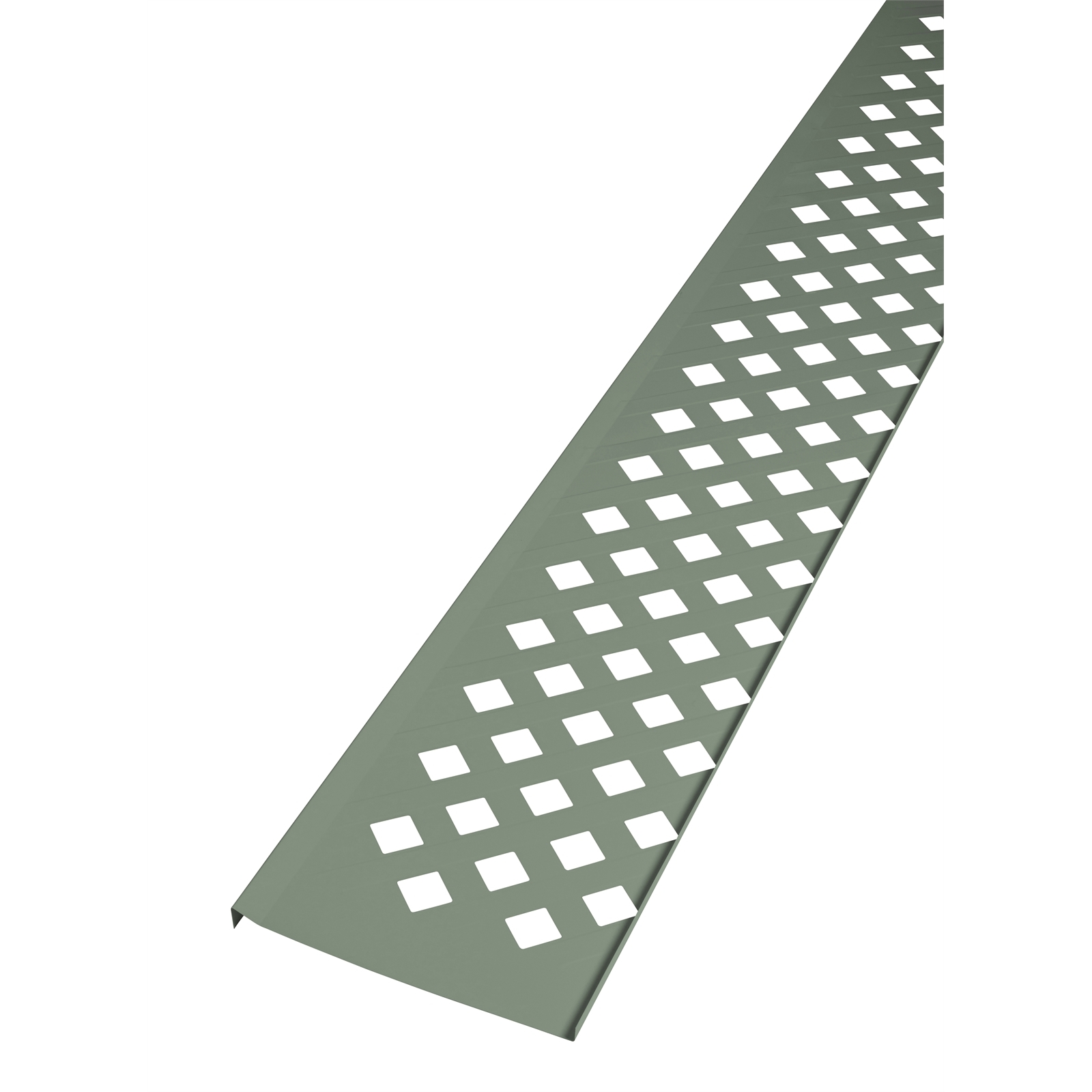 Colorbond 0.3 x 2.35m Fencing Lattice - Pale Eucalypt 2350mm