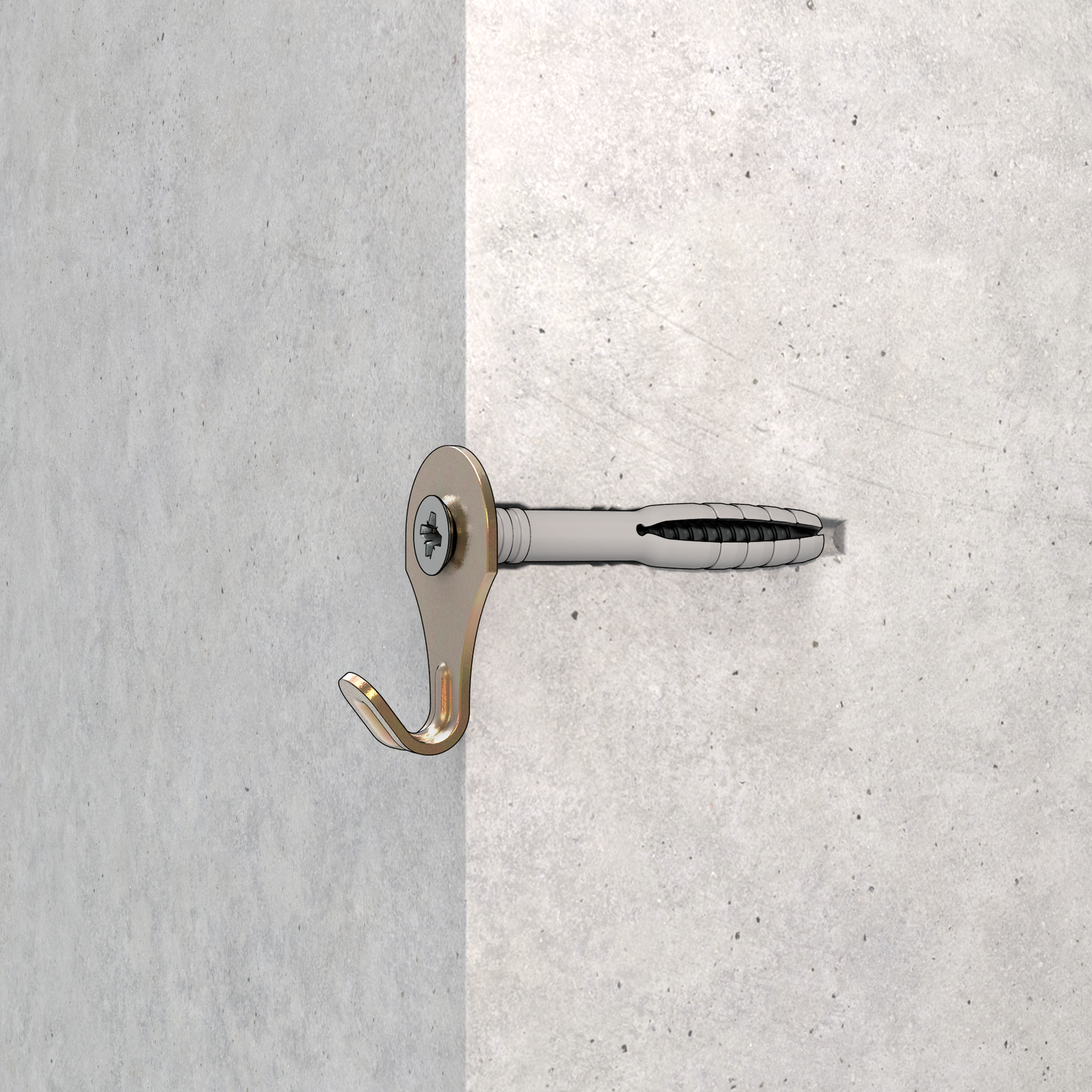 Ramset 5 x 33mm EasyDrive Anchor With Hook - 4 Pack