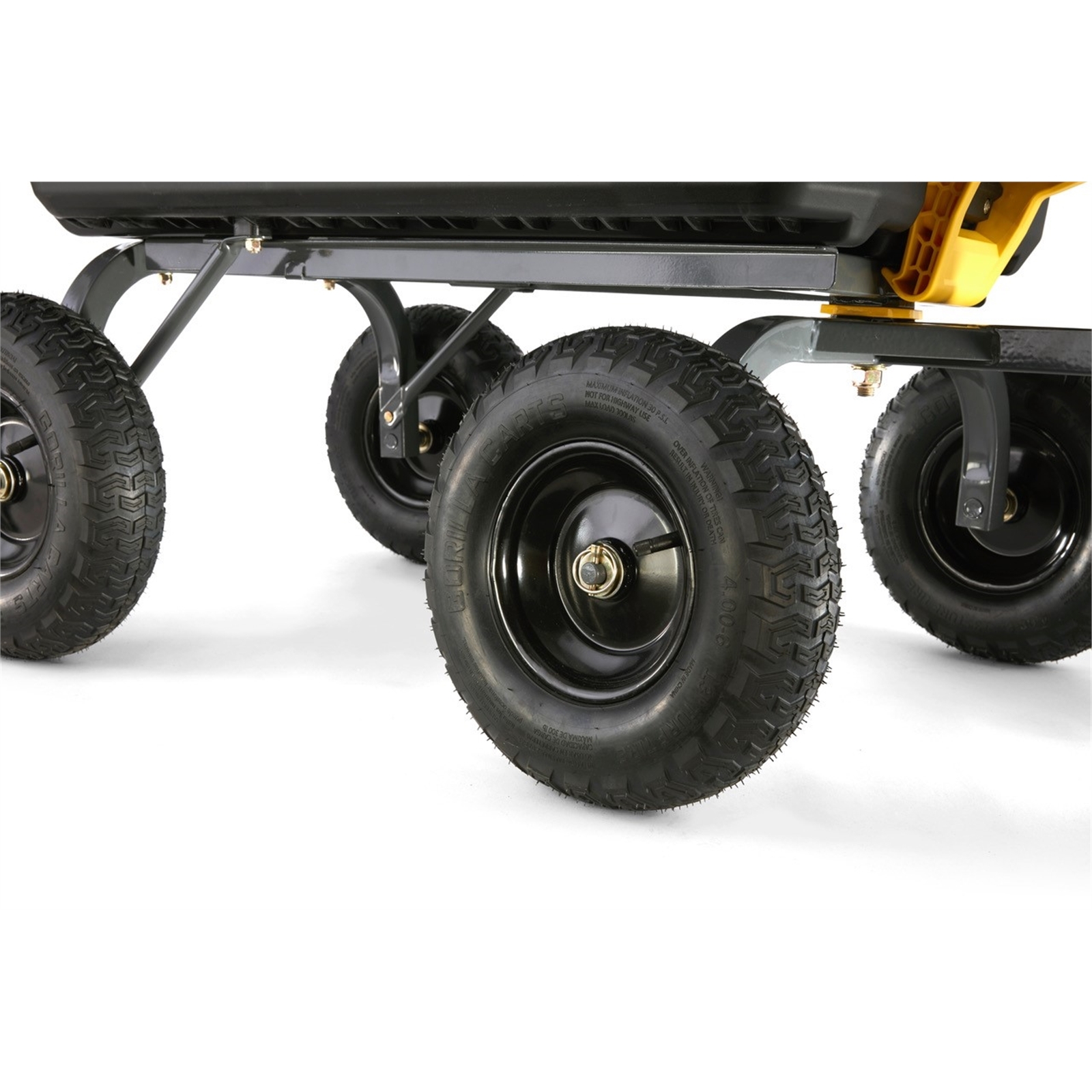 Gorilla Carts 200L Poly Dump Cart 3 Gorilla Carts 200L Poly Dump Cart